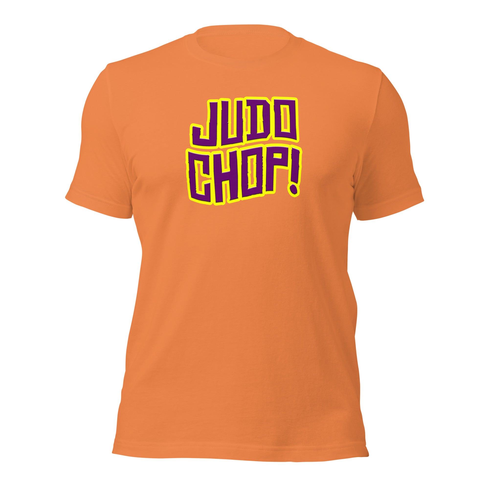 Judo Chop! Unisex t-shirt VAWDesigns