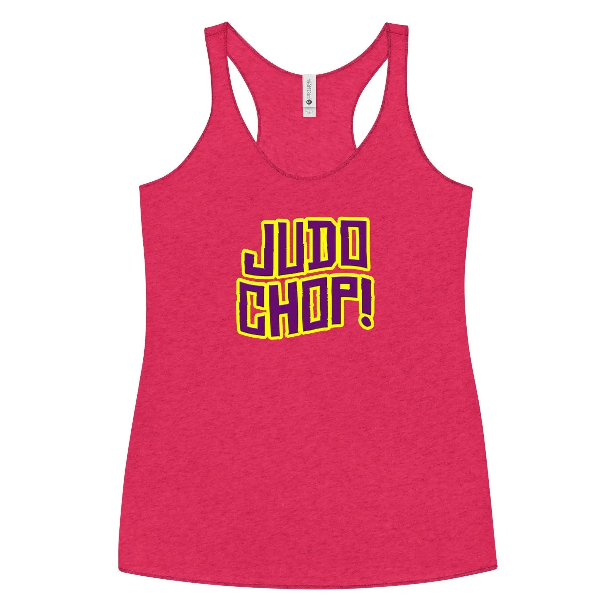 Judo Chop! Women's Racerback Tank top