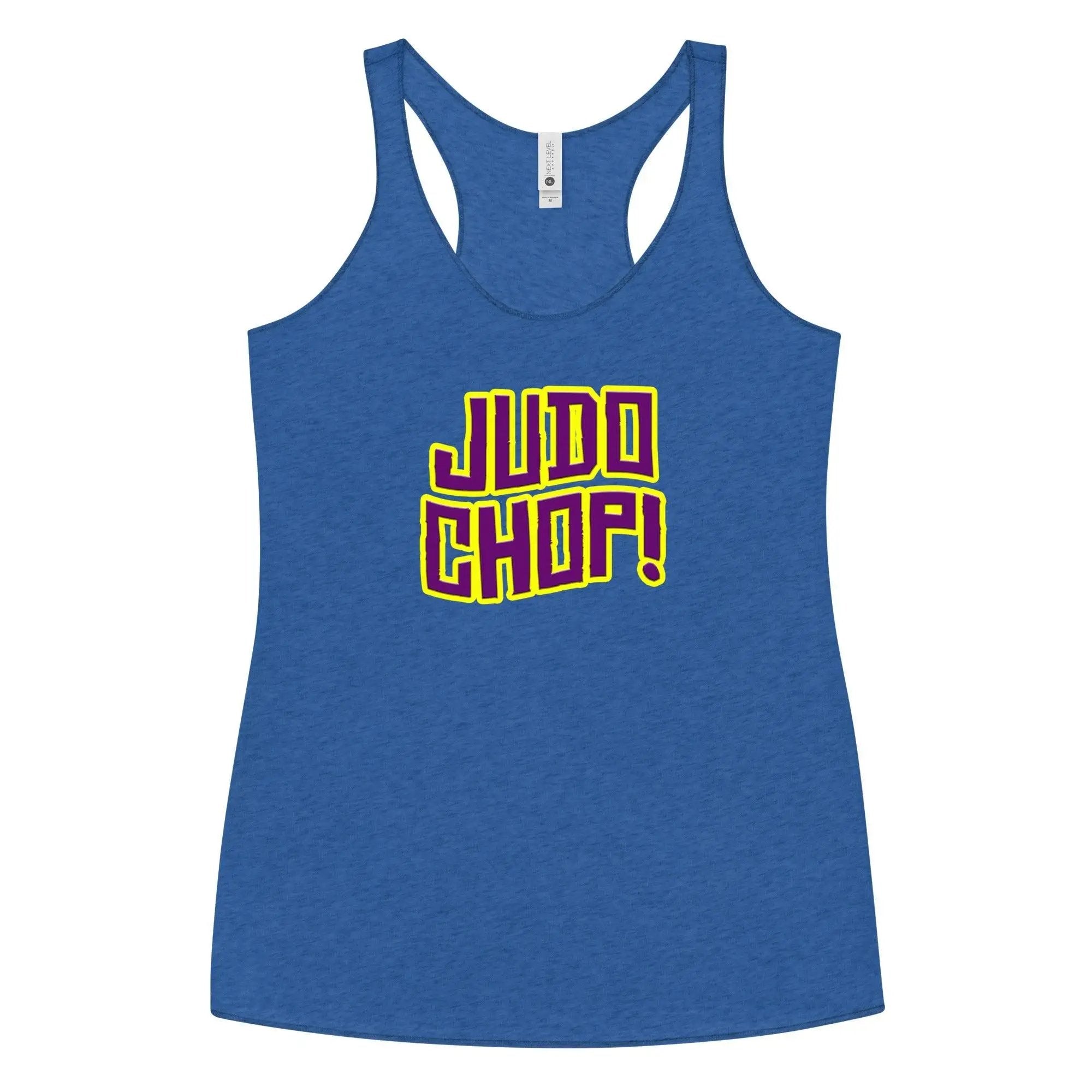 Judo Chop! Women's Racerback Tank top