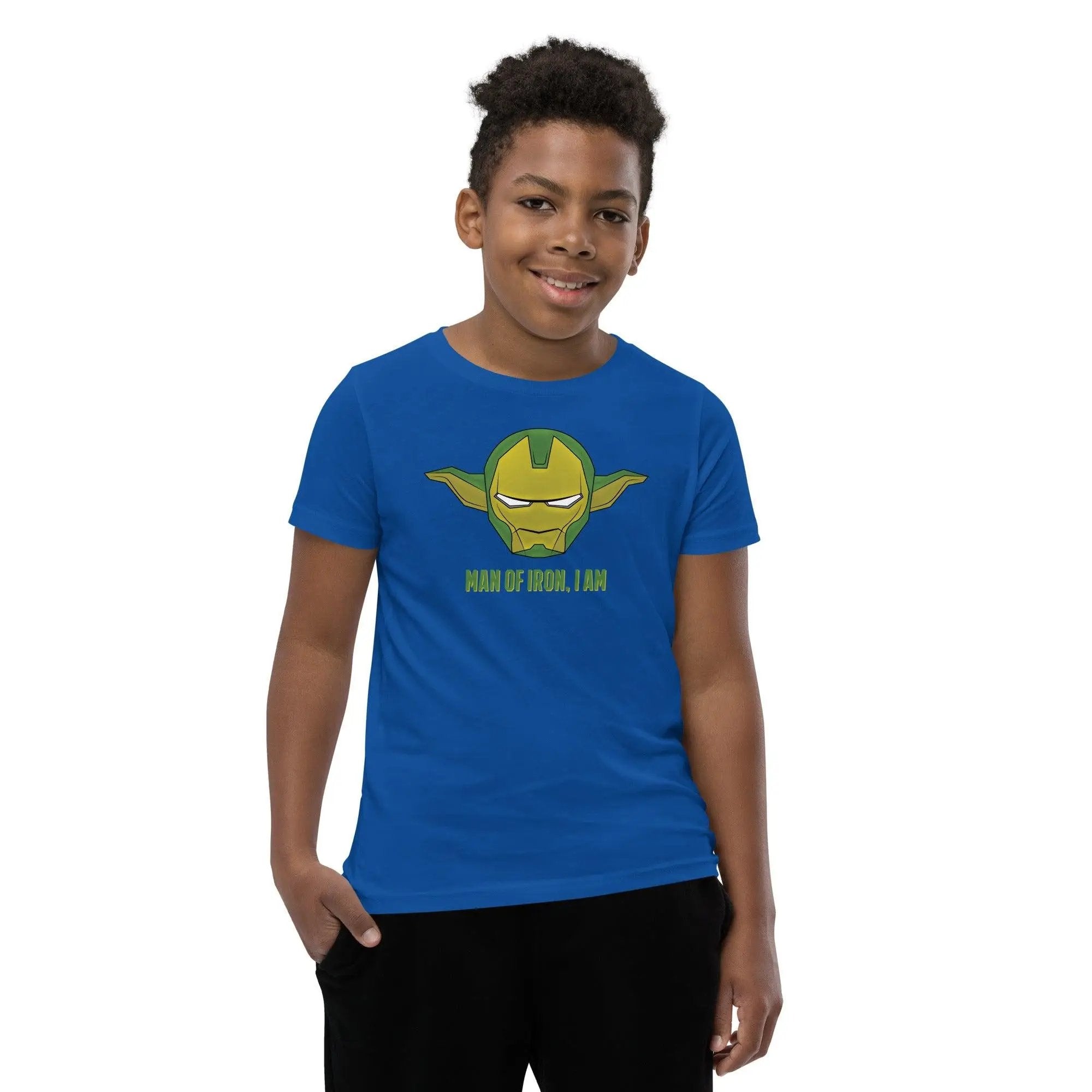 Man Of Iron, I Am Youth Short Sleeve T-Shirt VAWDesigns