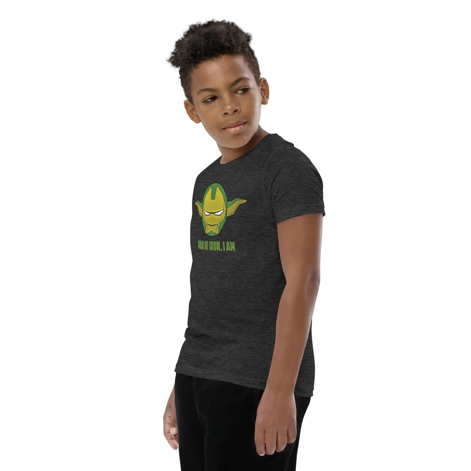 Man Of Iron, I Am Youth Short Sleeve T-Shirt VAWDesigns
