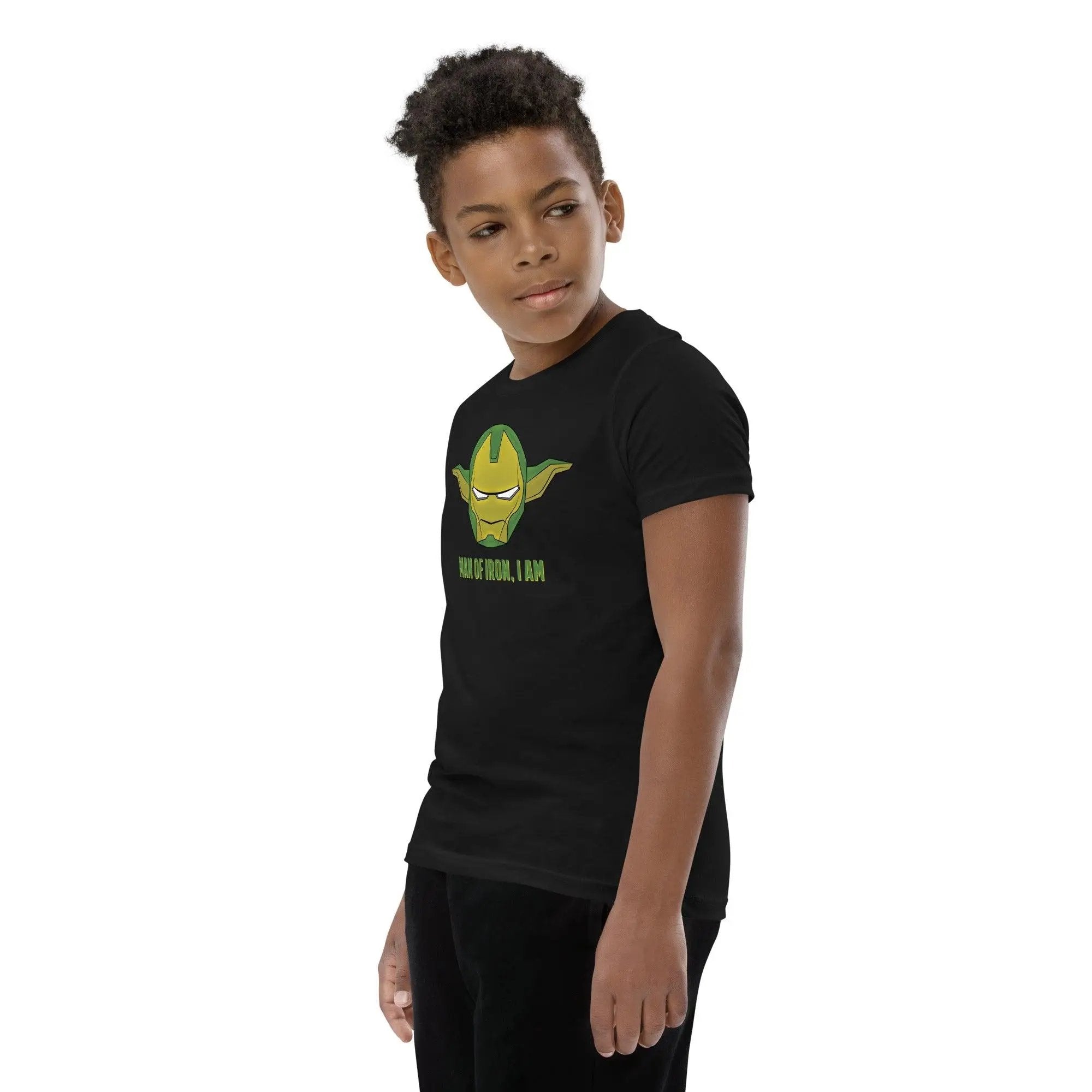Man Of Iron, I Am Youth Short Sleeve T-Shirt VAWDesigns