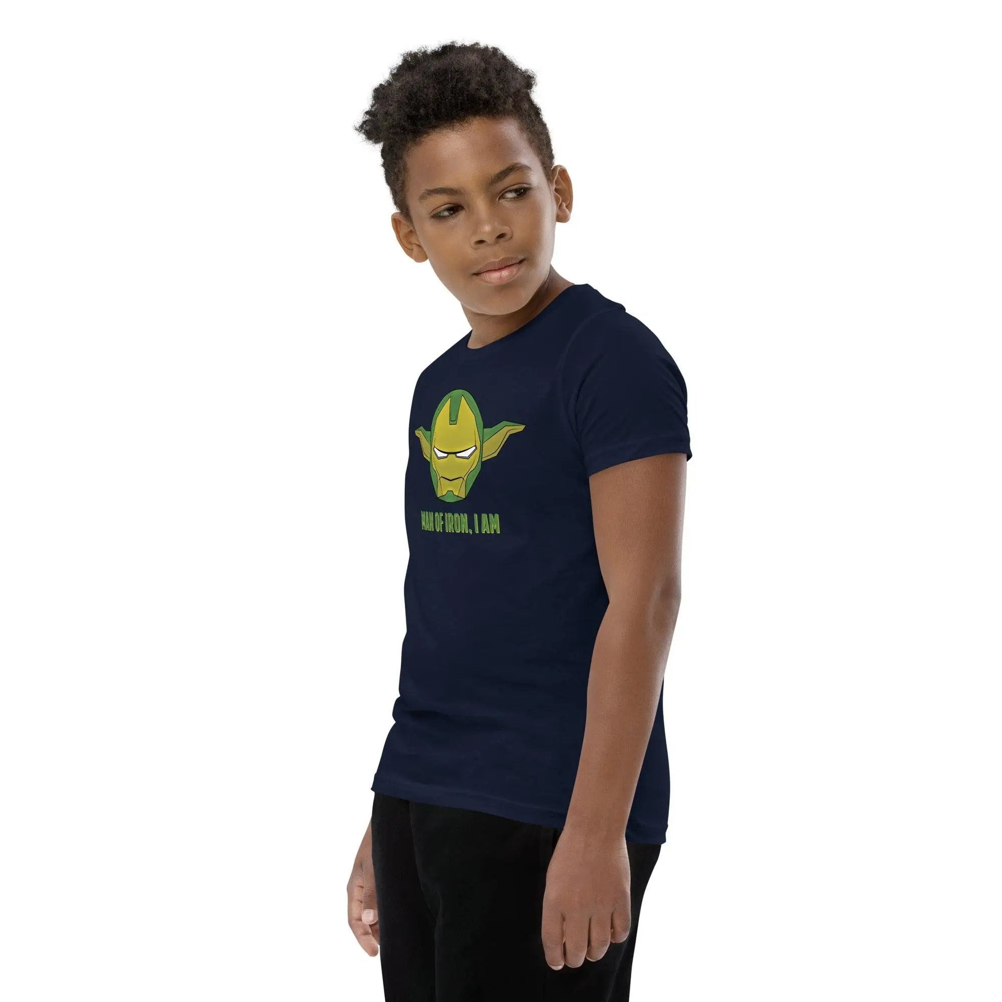 Man Of Iron, I Am Youth Short Sleeve T-Shirt VAWDesigns