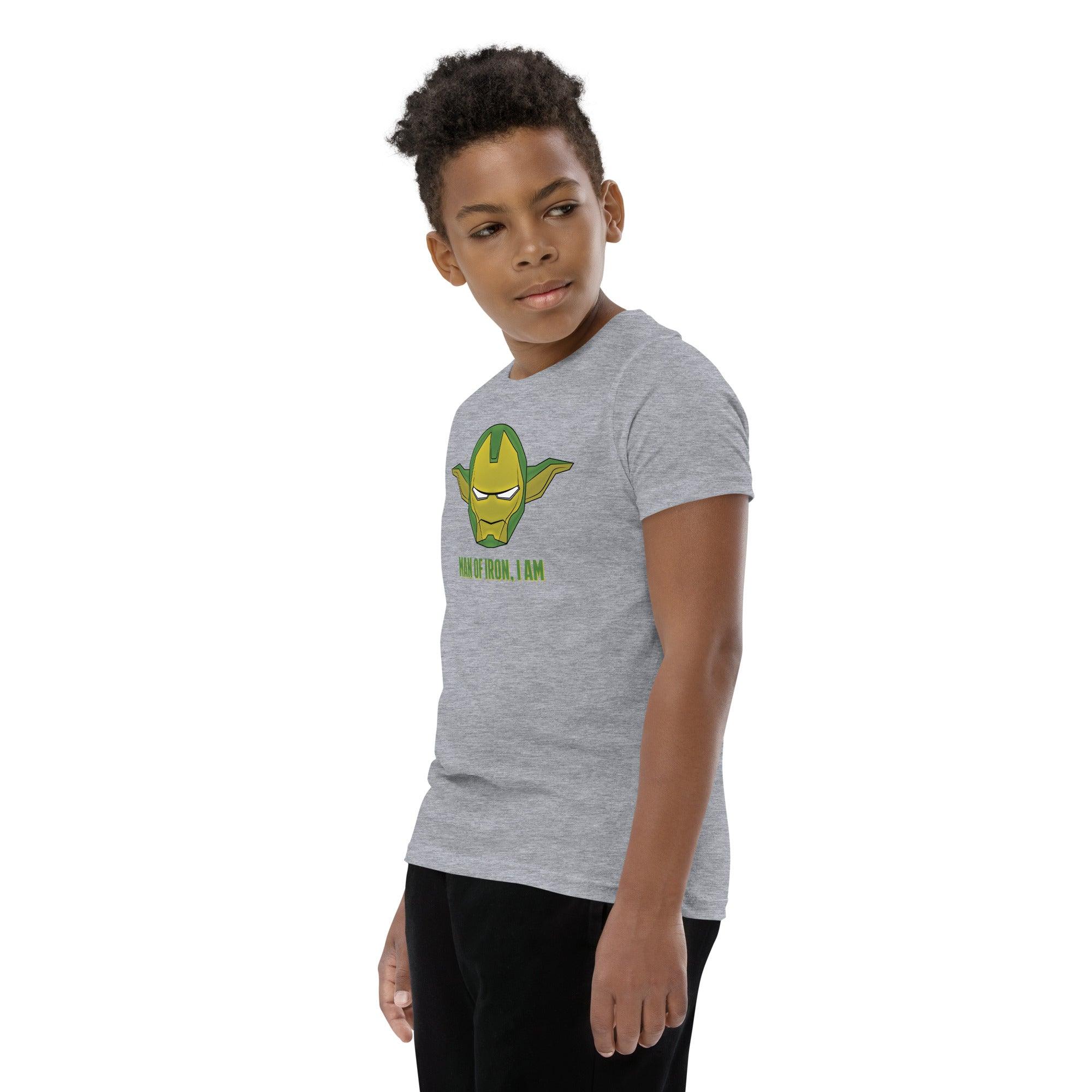 Man Of Iron, I Am Youth Short Sleeve T-Shirt VAWDesigns