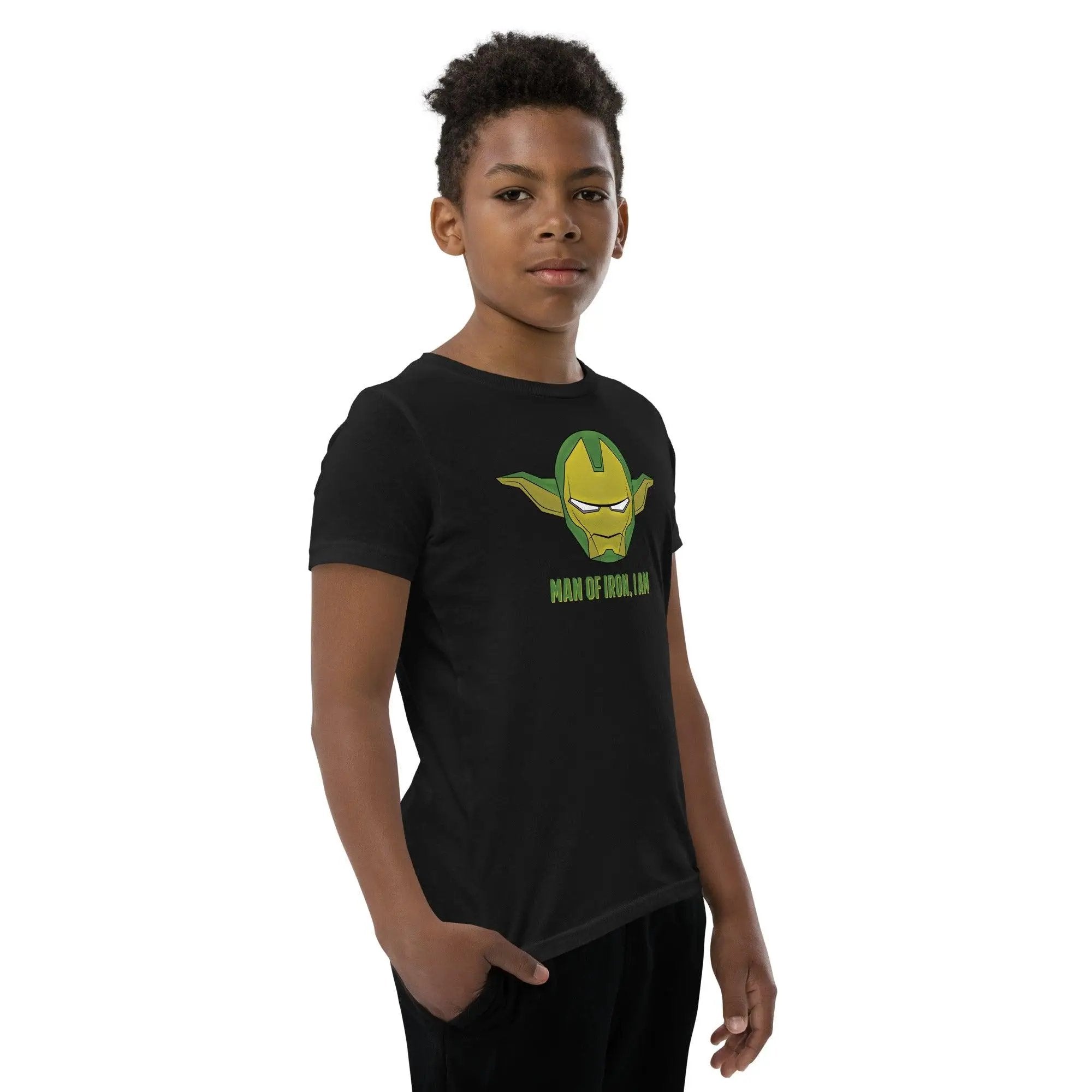 Man Of Iron, I Am Youth Short Sleeve T-Shirt VAWDesigns