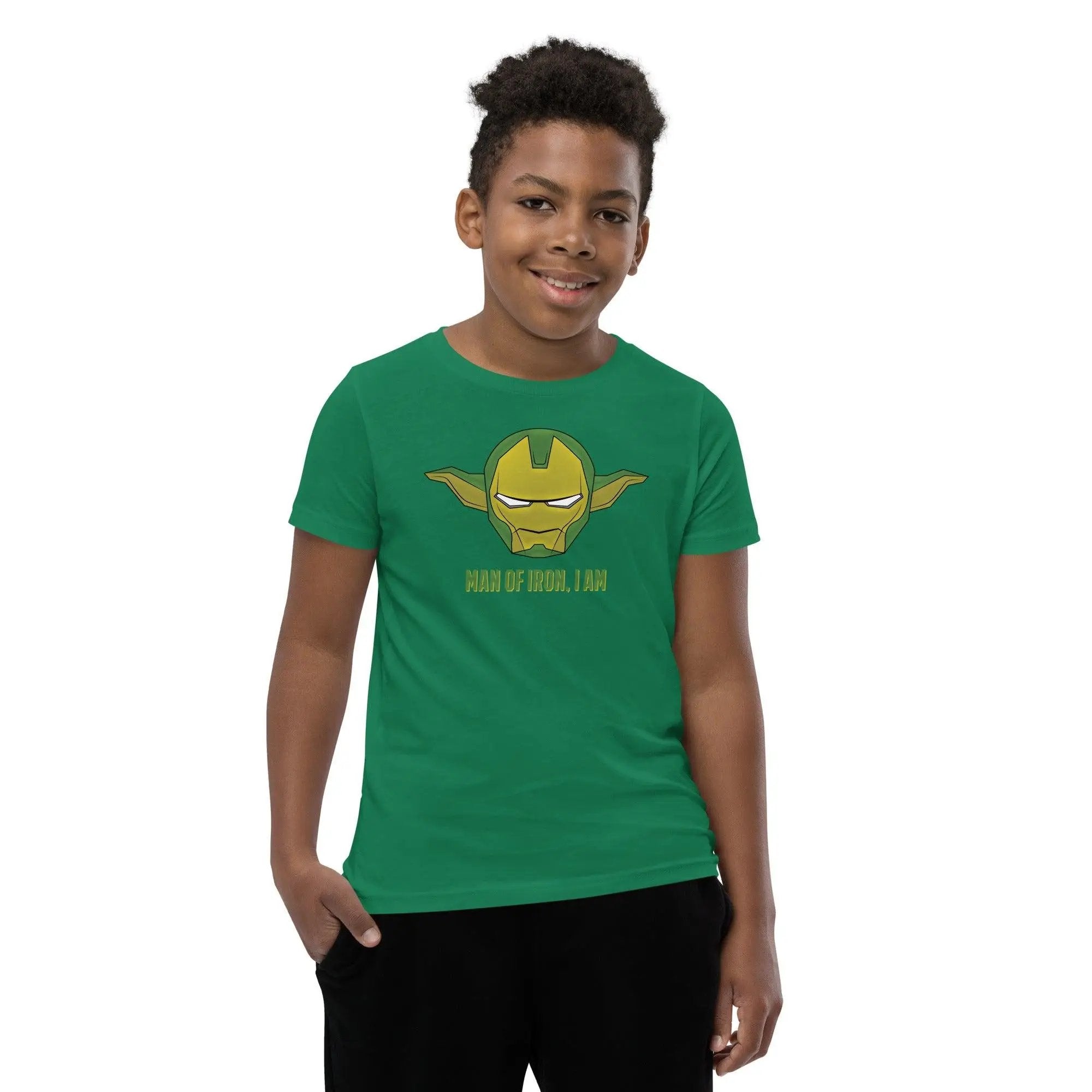 Man Of Iron, I Am Youth Short Sleeve T-Shirt VAWDesigns