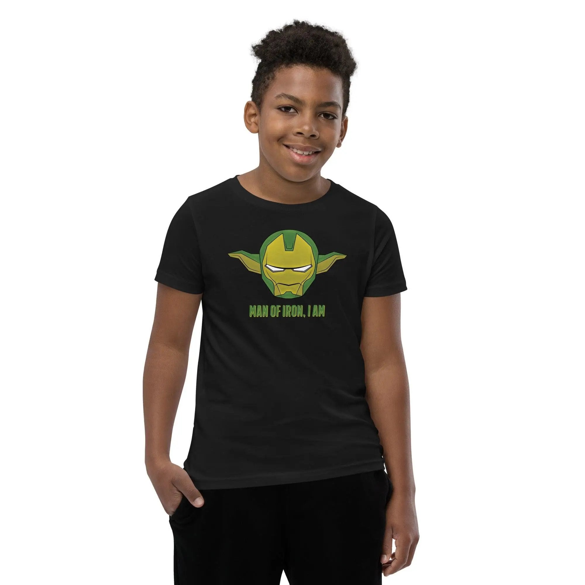Man Of Iron, I Am Youth Short Sleeve T-Shirt VAWDesigns