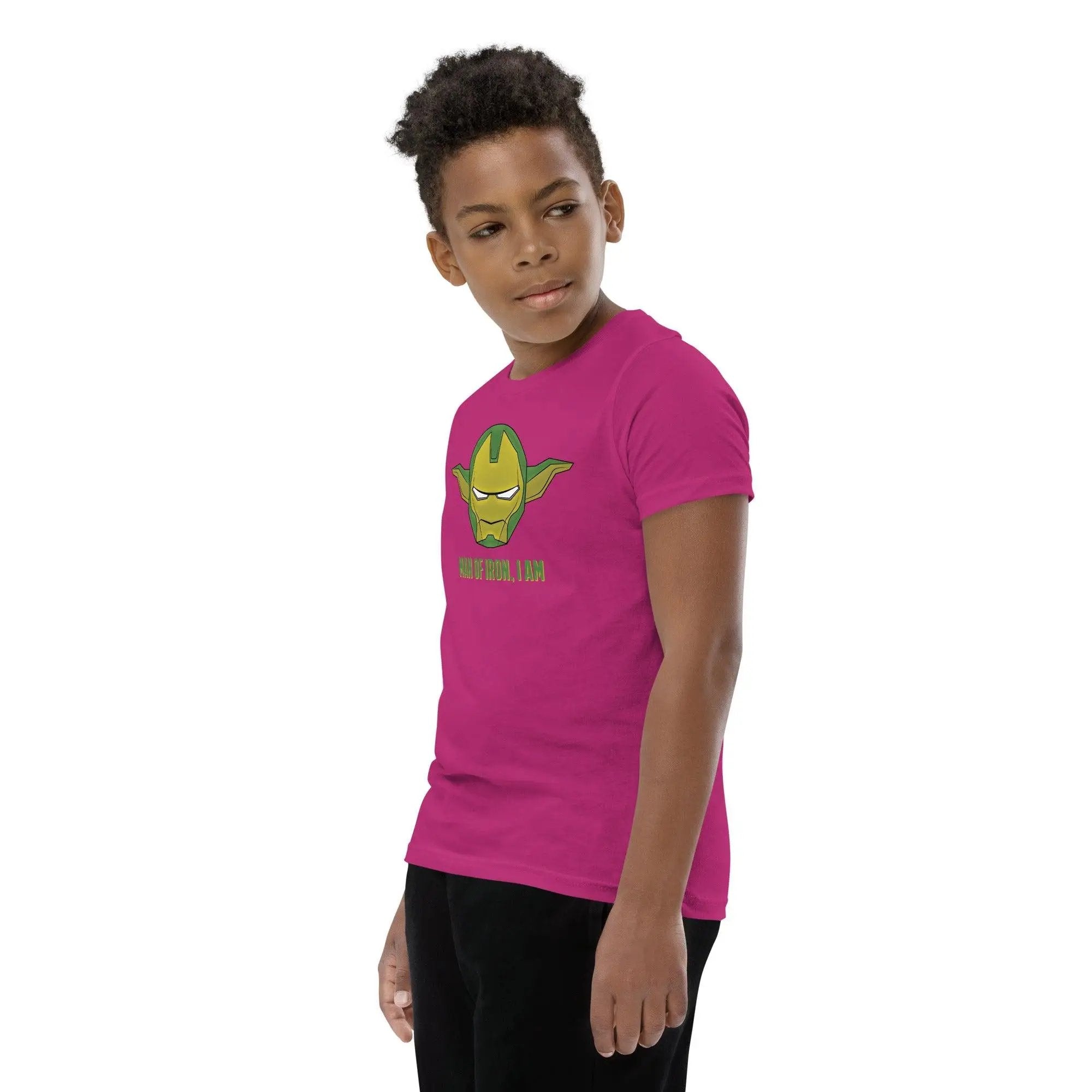 Man Of Iron, I Am Youth Short Sleeve T-Shirt VAWDesigns