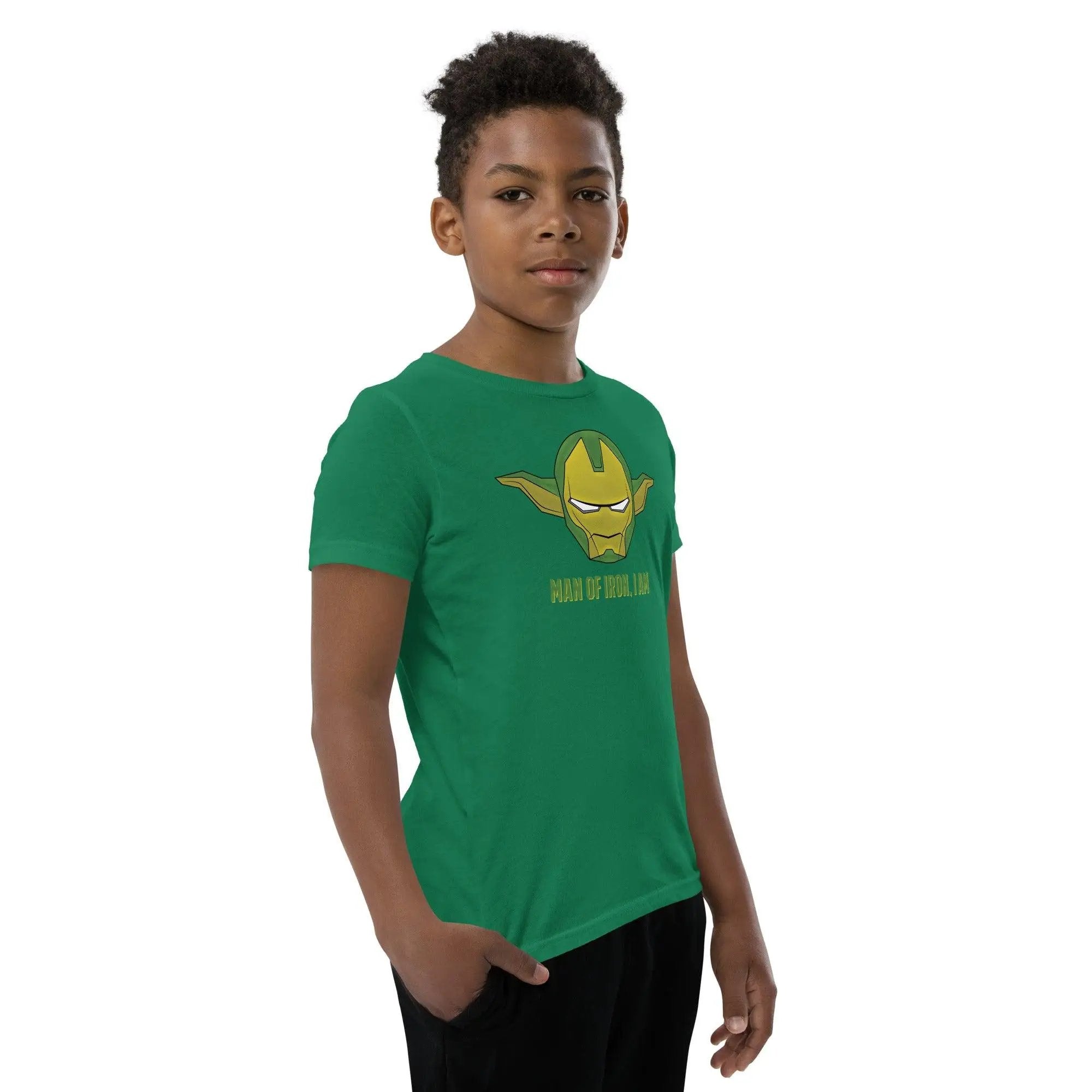 Man Of Iron, I Am Youth Short Sleeve T-Shirt VAWDesigns