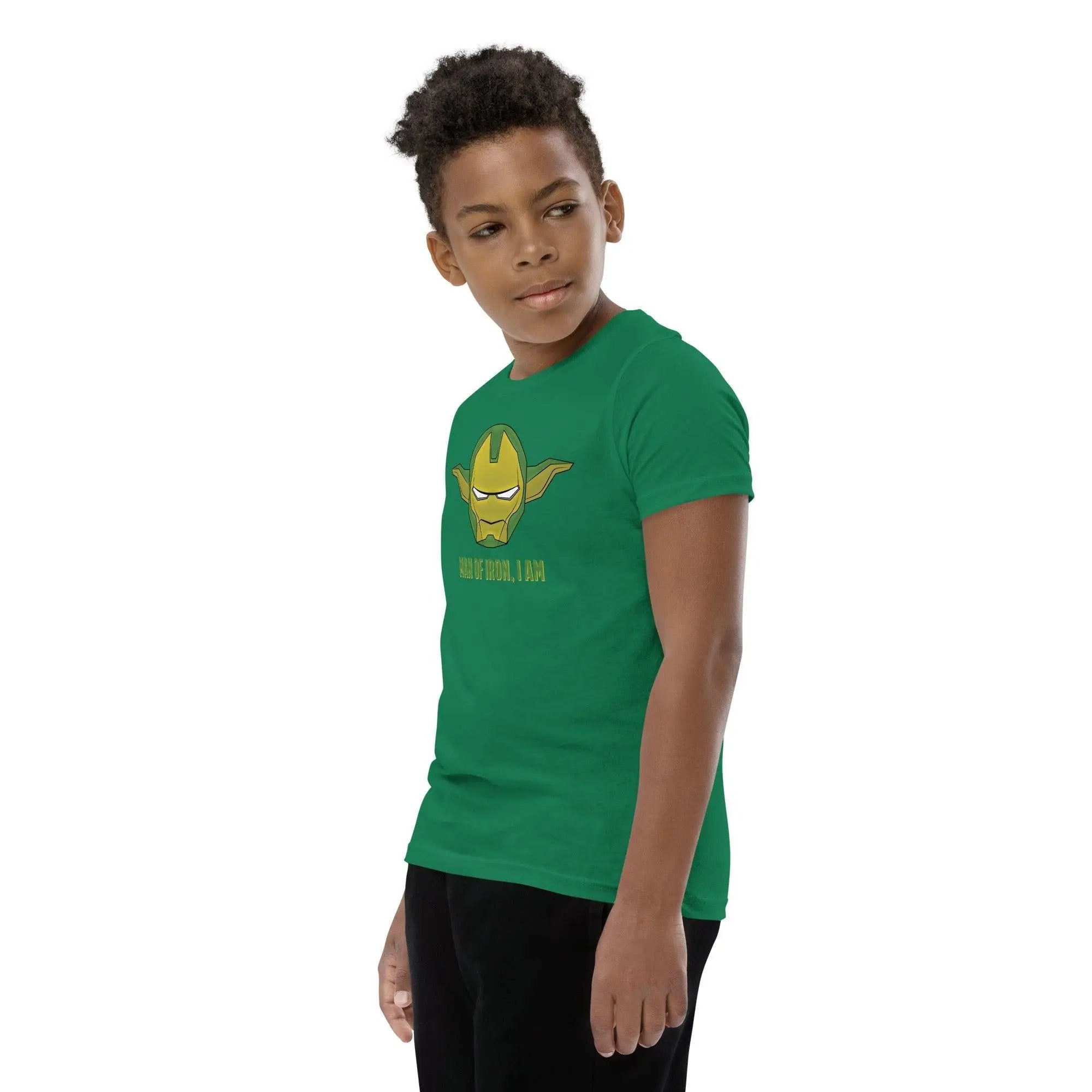 Man Of Iron, I Am Youth Short Sleeve T-Shirt VAWDesigns