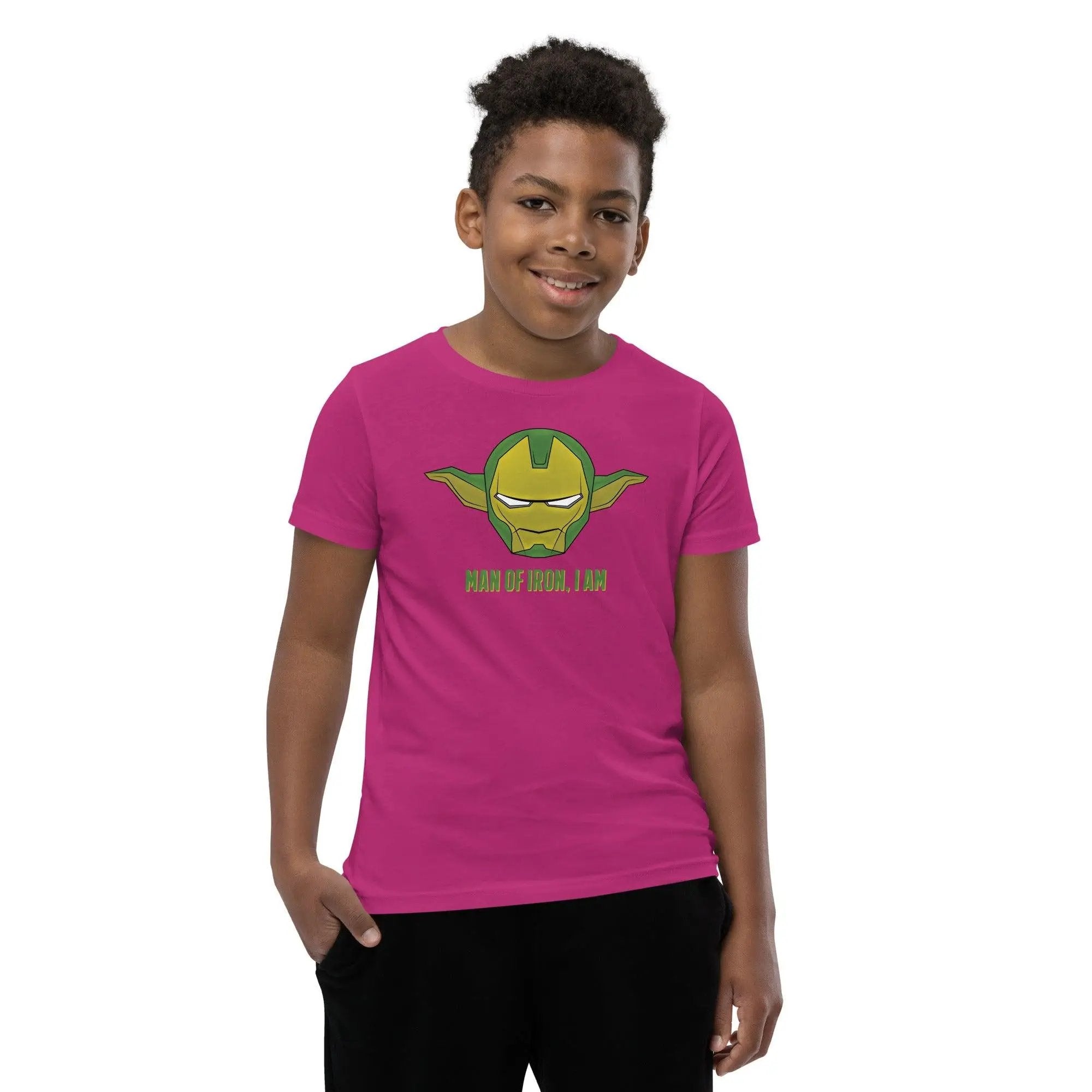 Man Of Iron, I Am Youth Short Sleeve T-Shirt VAWDesigns