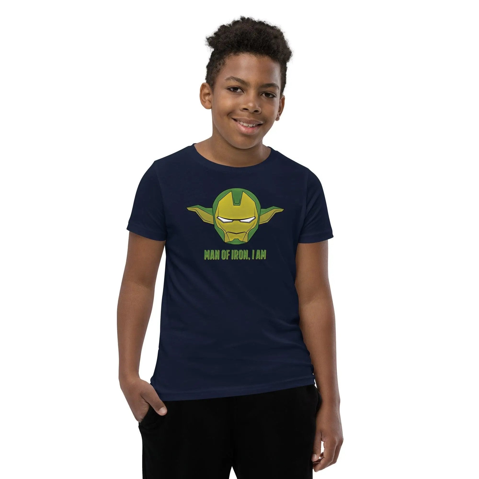 Man Of Iron, I Am Youth Short Sleeve T-Shirt VAWDesigns
