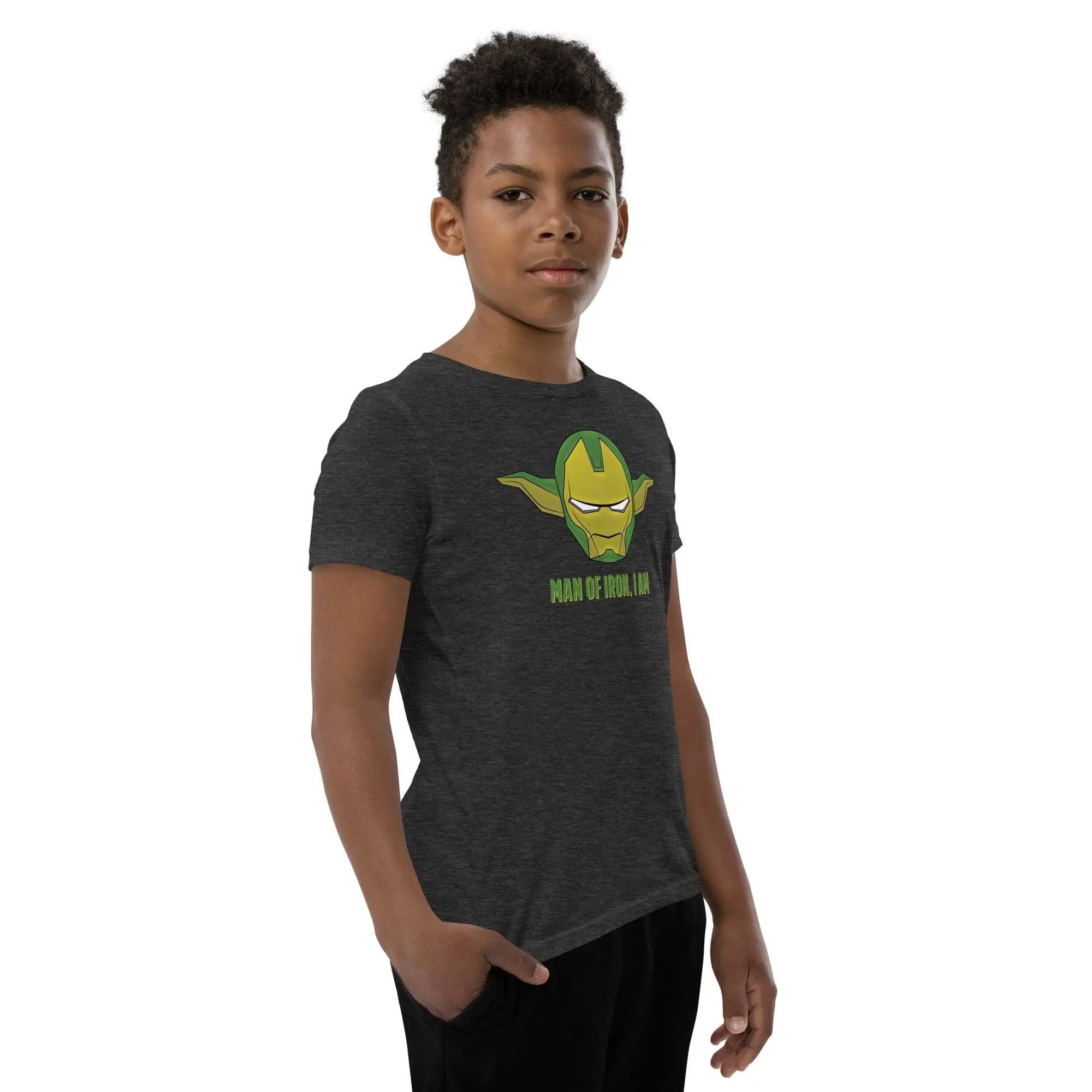 Man Of Iron, I Am Youth Short Sleeve T-Shirt VAWDesigns