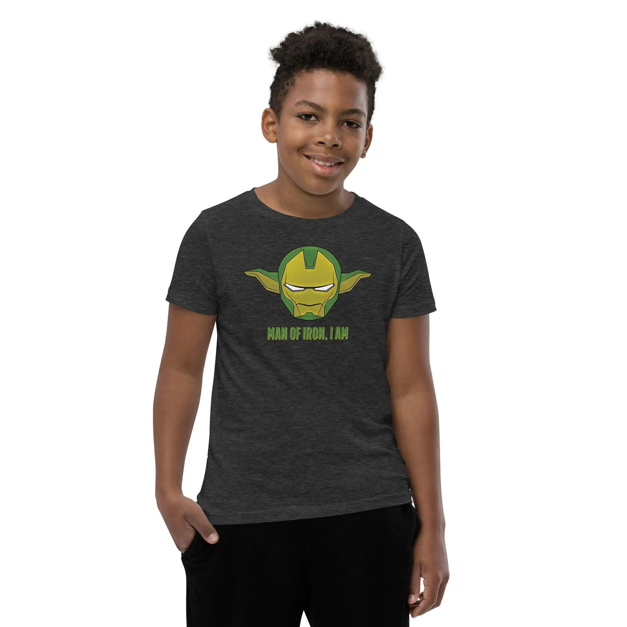 Man Of Iron, I Am Youth Short Sleeve T-Shirt VAWDesigns