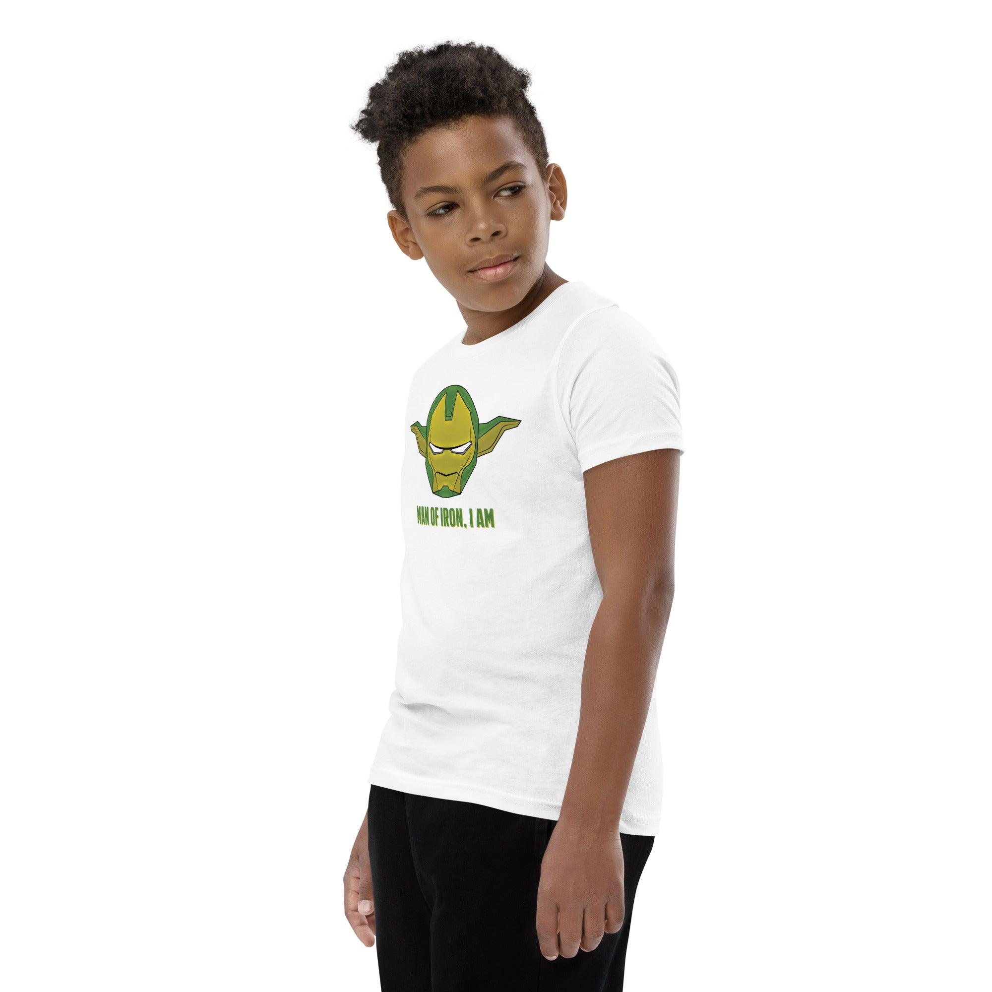 Man Of Iron, I Am Youth Short Sleeve T-Shirt VAWDesigns