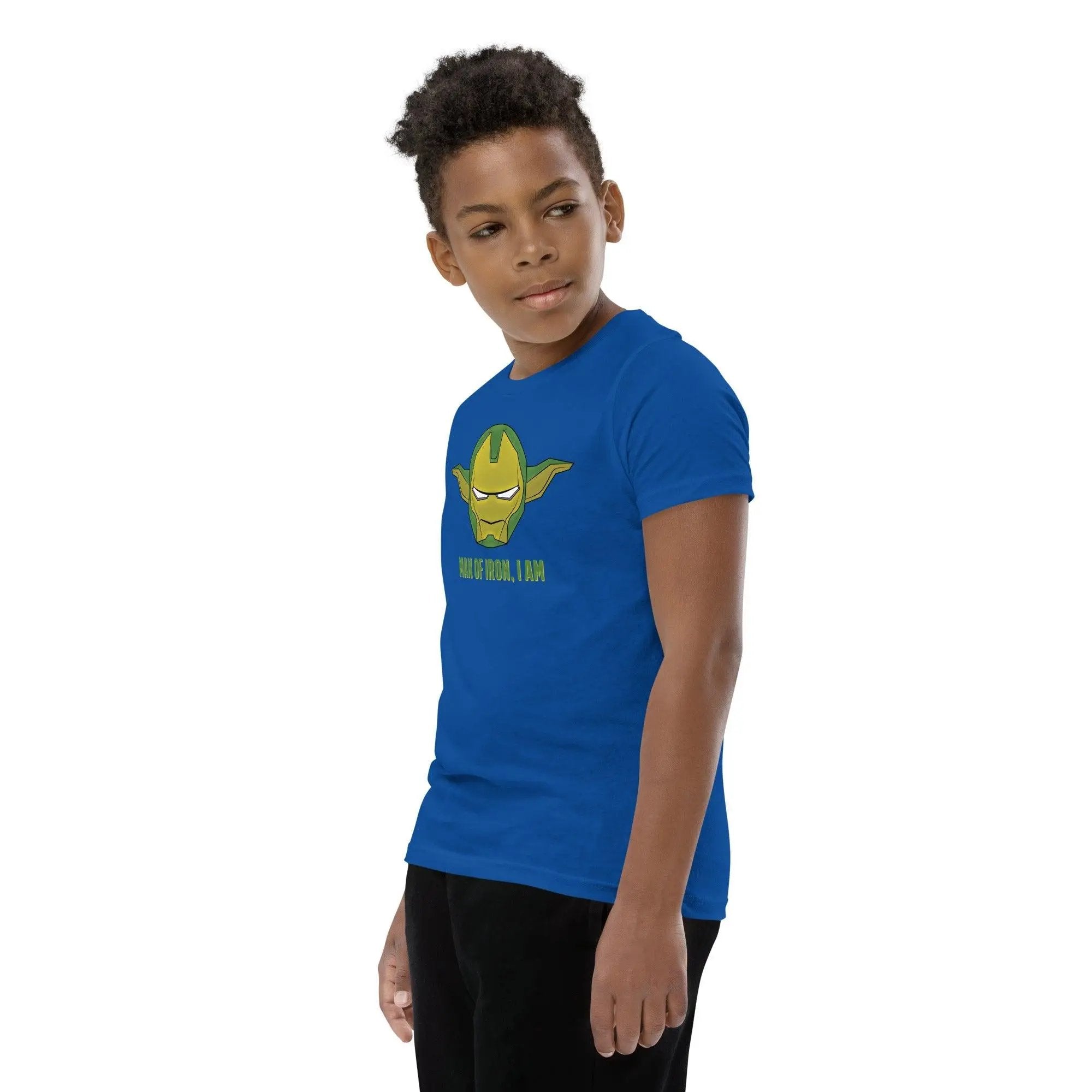 Man Of Iron, I Am Youth Short Sleeve T-Shirt VAWDesigns