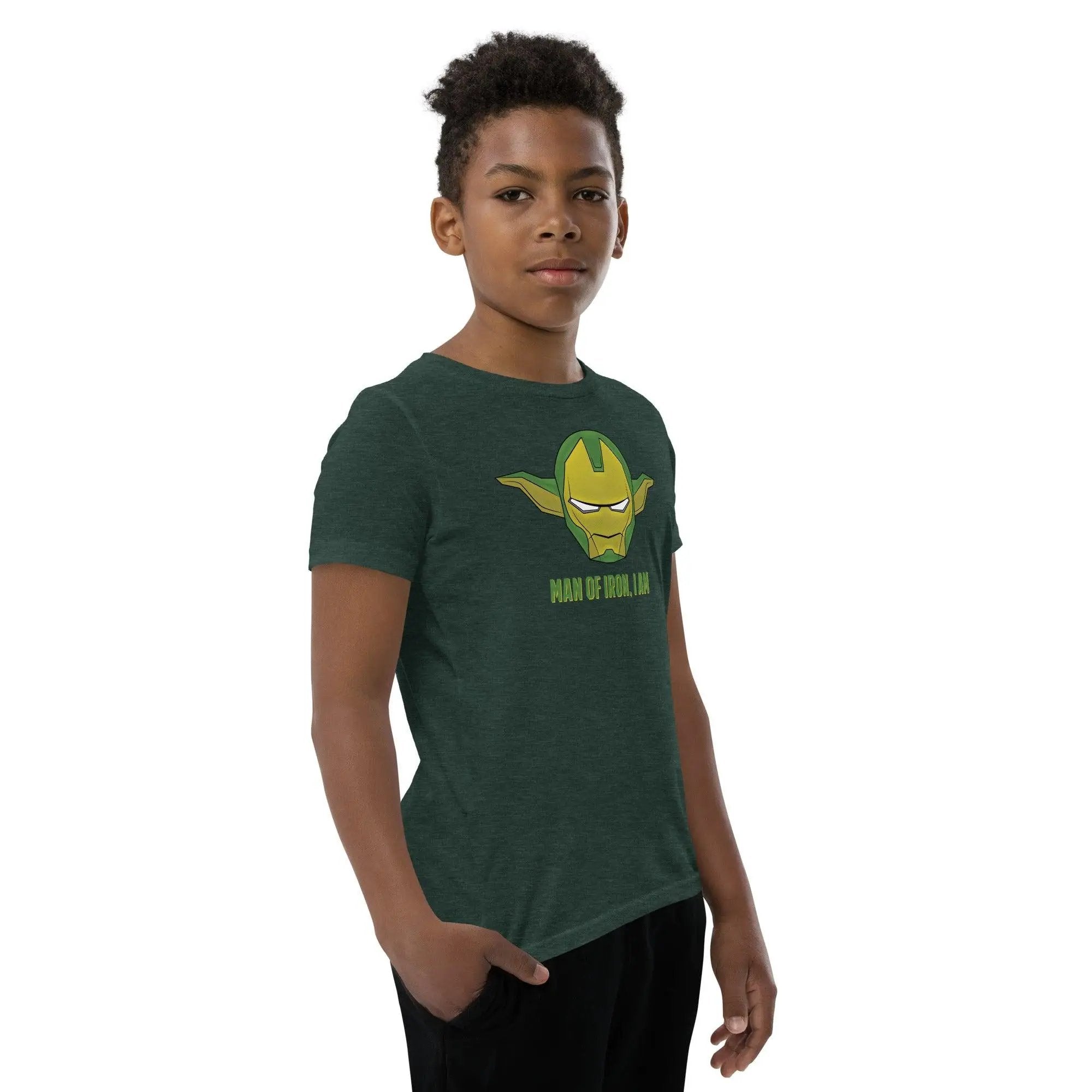 Man Of Iron, I Am Youth Short Sleeve T-Shirt VAWDesigns