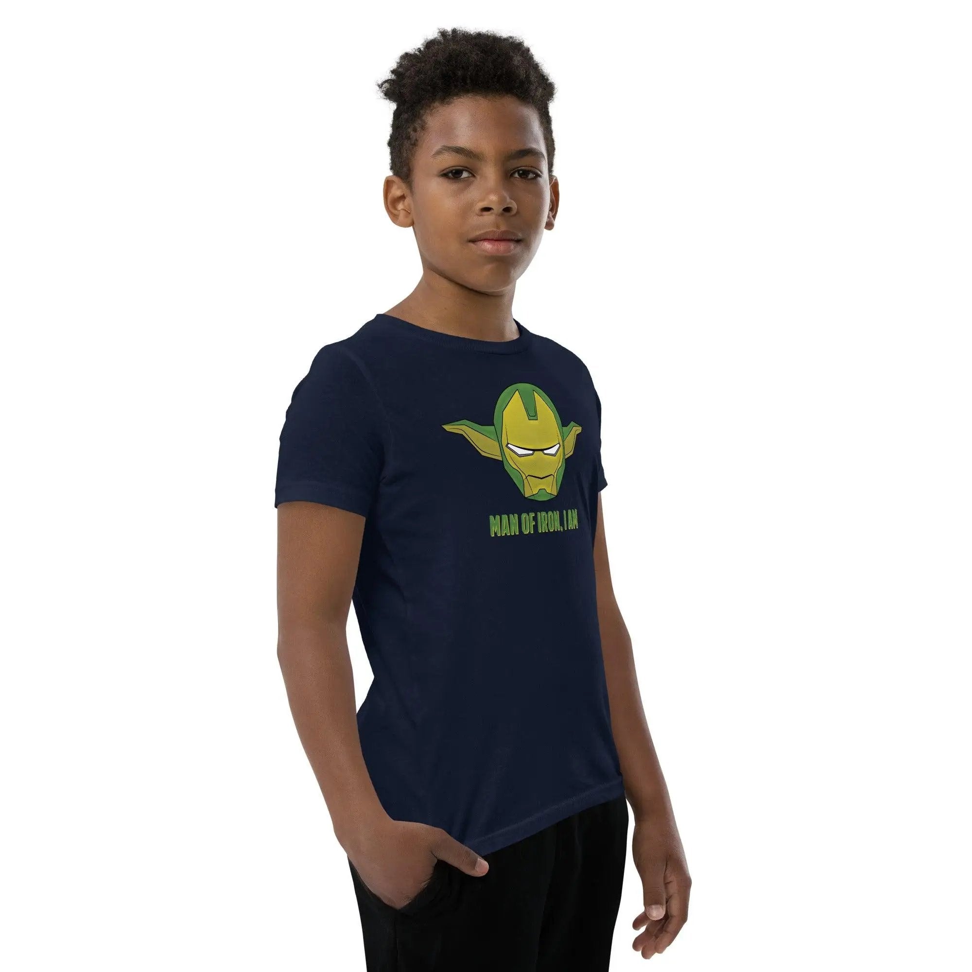 Man Of Iron, I Am Youth Short Sleeve T-Shirt VAWDesigns