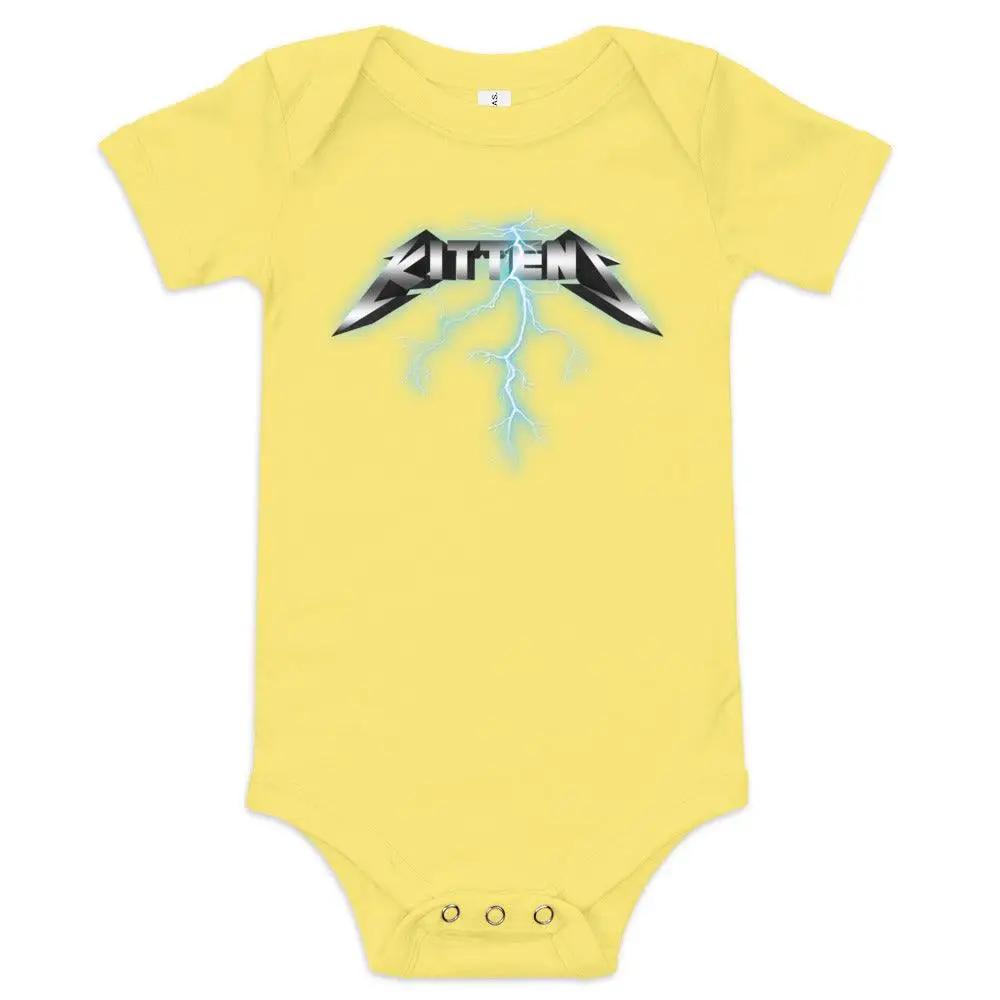 Metallikittens Baby short sleeve one piece VAWDesigns