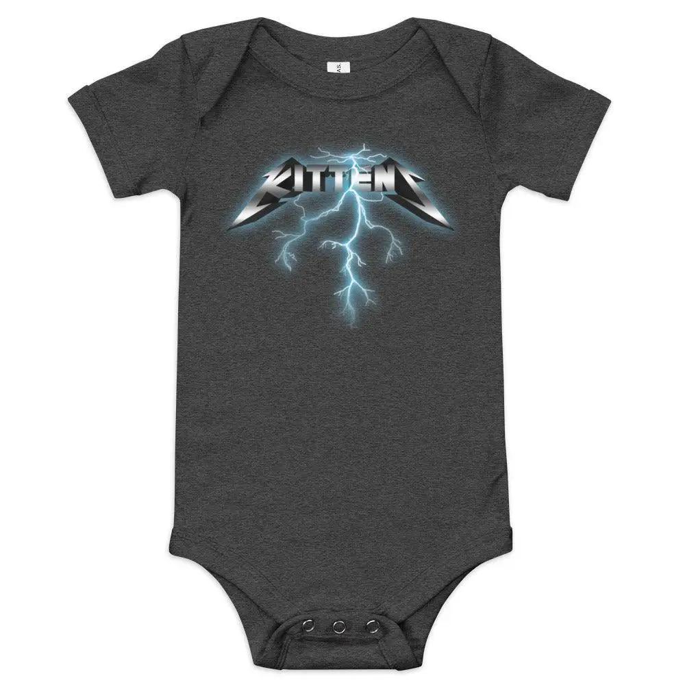 Metallikittens Baby short sleeve one piece VAWDesigns
