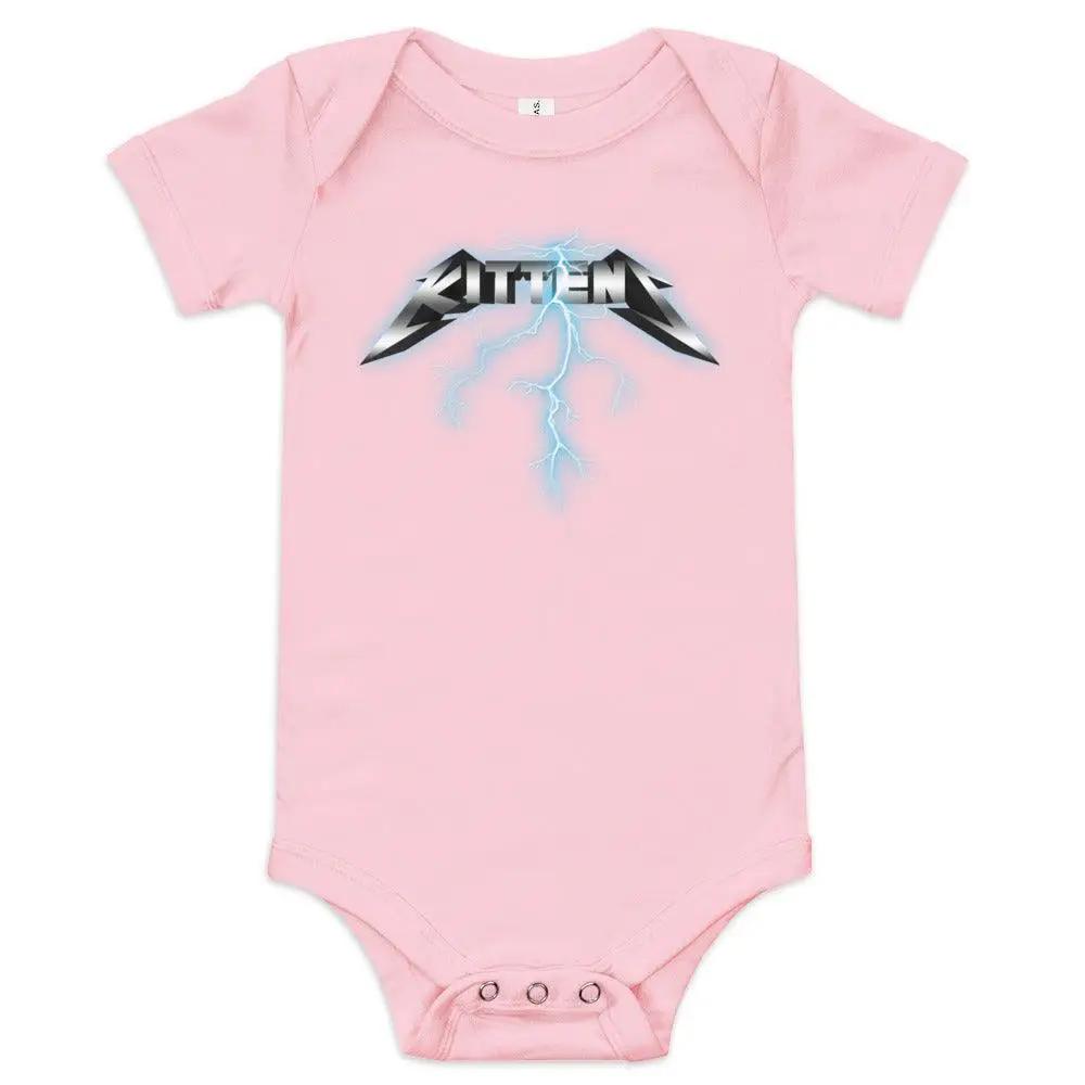 Metallikittens Baby short sleeve one piece VAWDesigns
