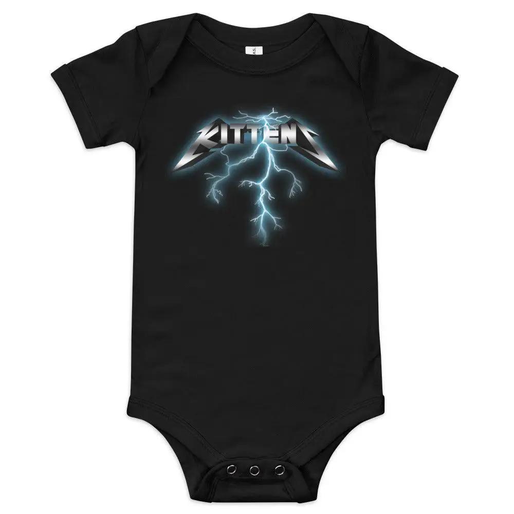 Metallikittens Baby short sleeve one piece VAWDesigns