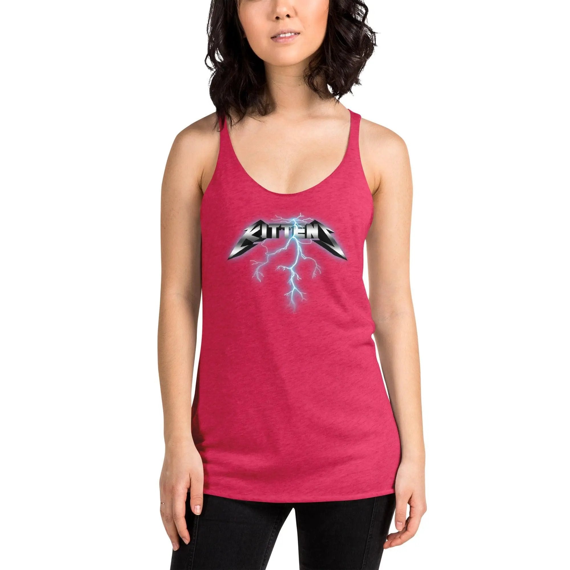 Metallikittens Women's Racerback Tank VAWDesigns