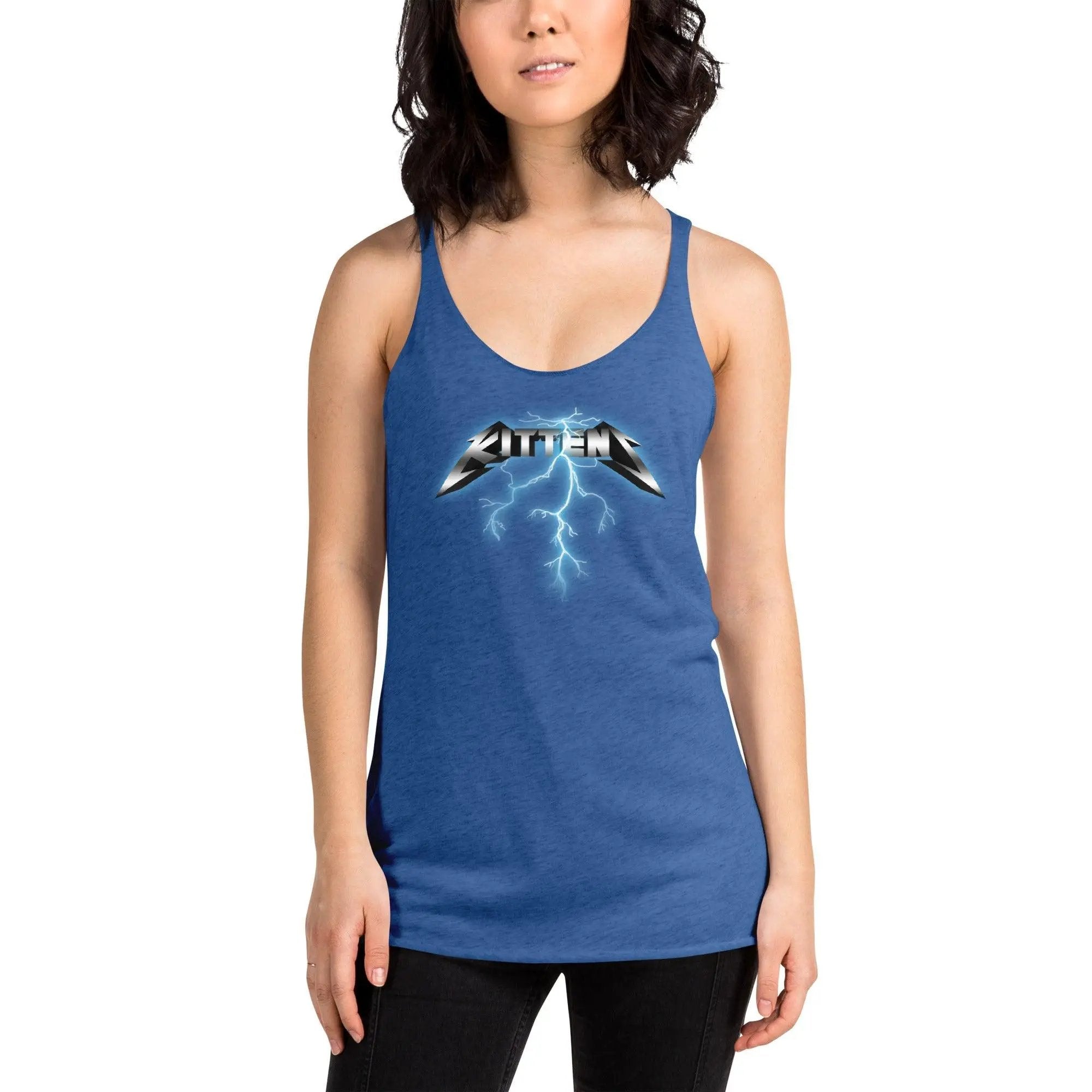 Metallikittens Women's Racerback Tank VAWDesigns