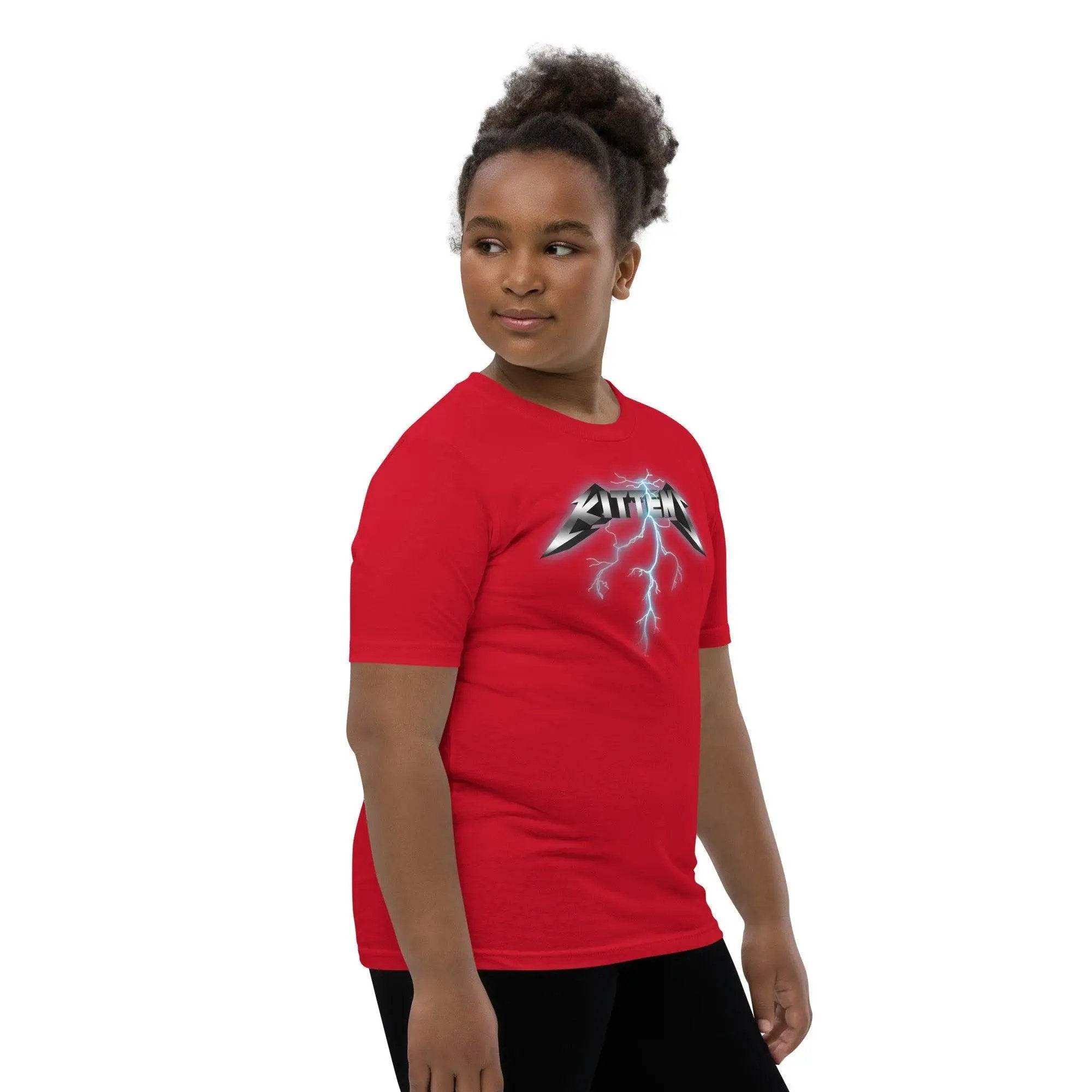 Metallikittens Youth Short Sleeve T-Shirt VAWDesigns