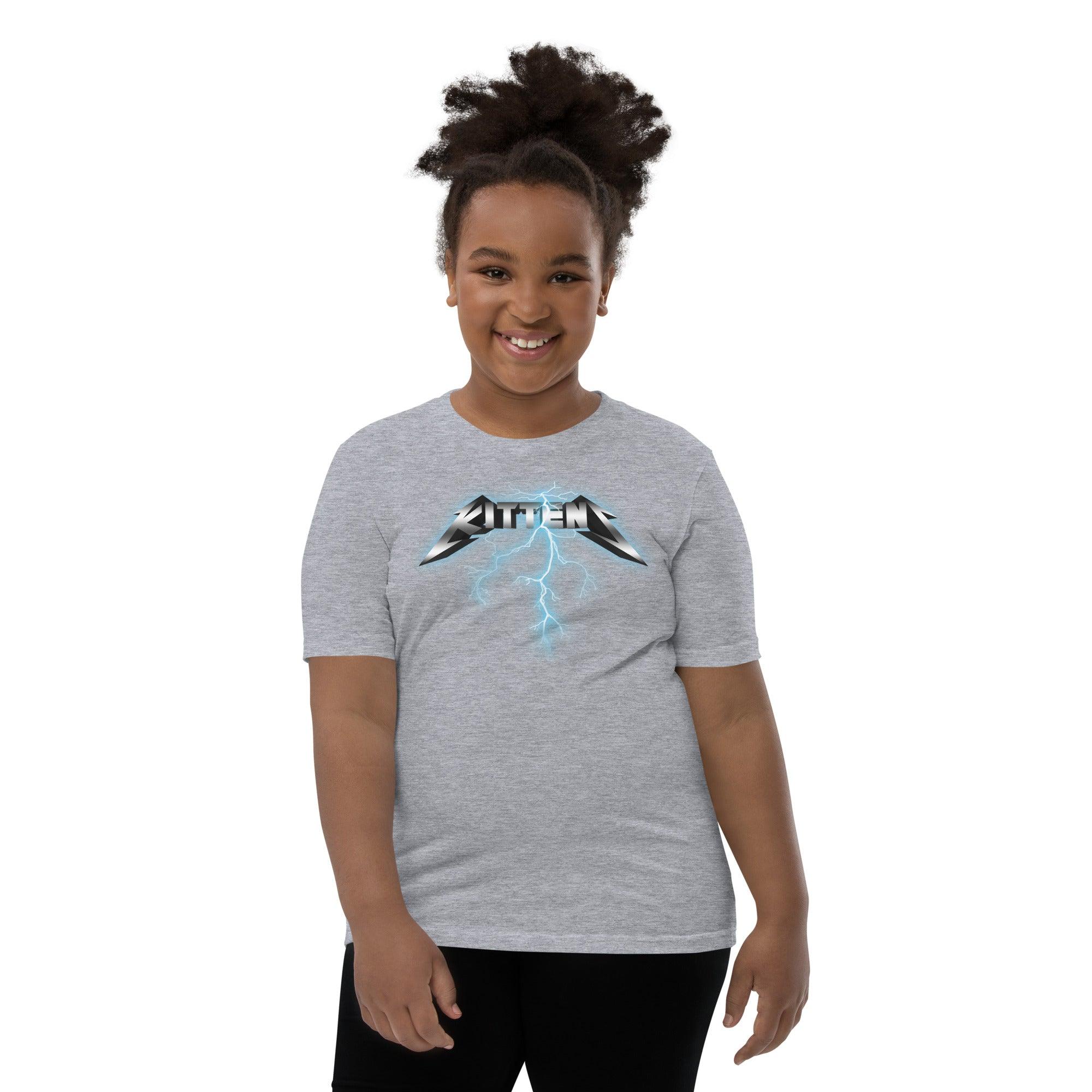 Metallikittens Youth Short Sleeve T-Shirt VAWDesigns