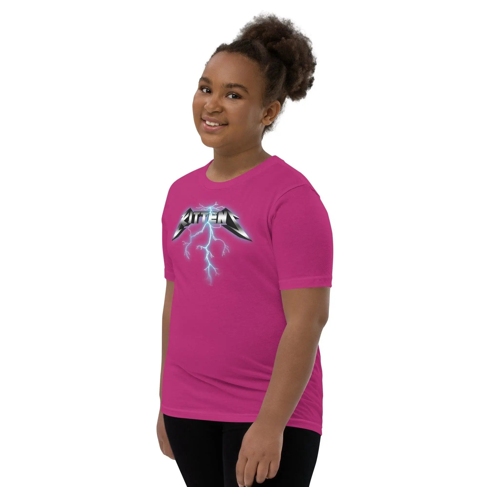 Metallikittens Youth Short Sleeve T-Shirt VAWDesigns