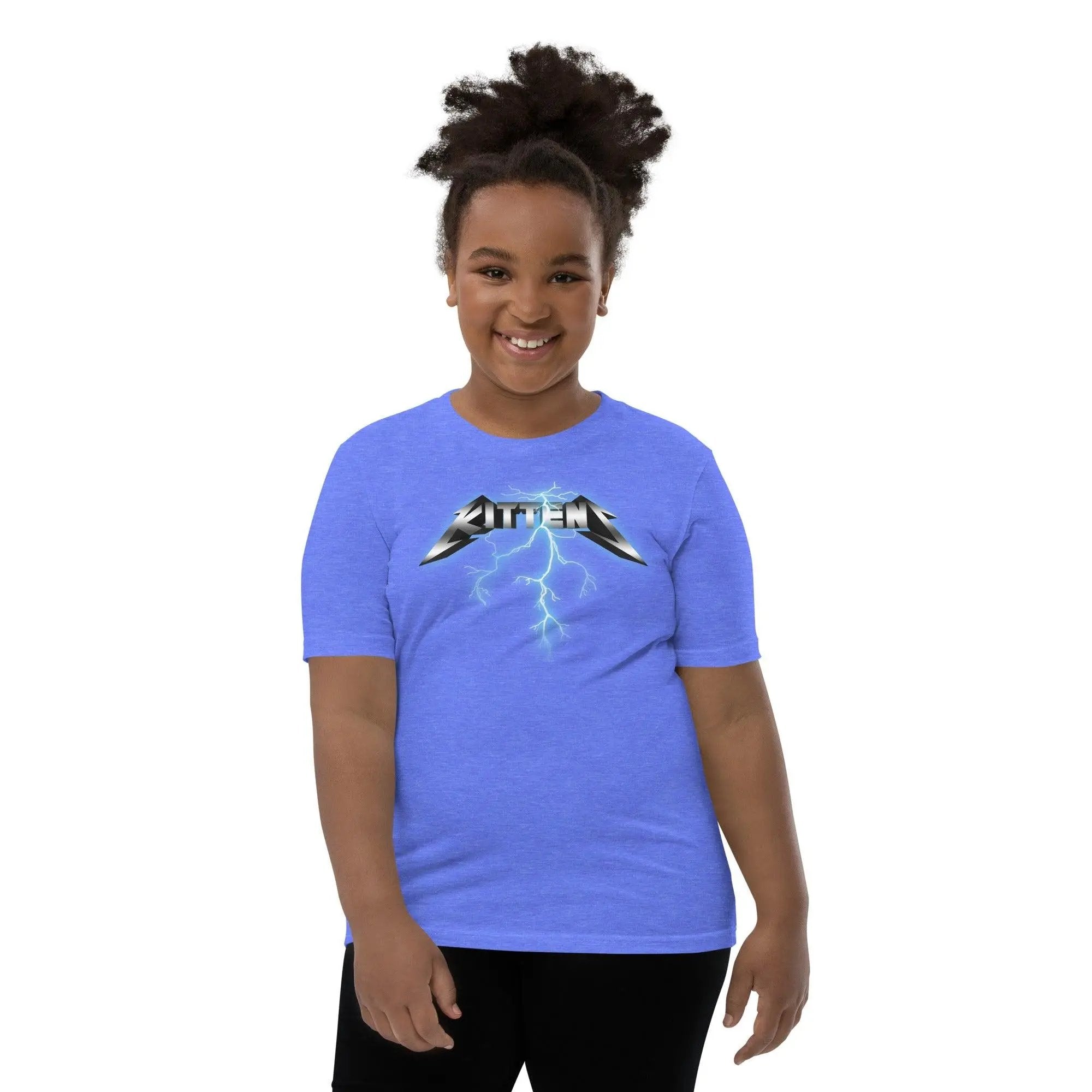 Metallikittens Youth Short Sleeve T-Shirt VAWDesigns