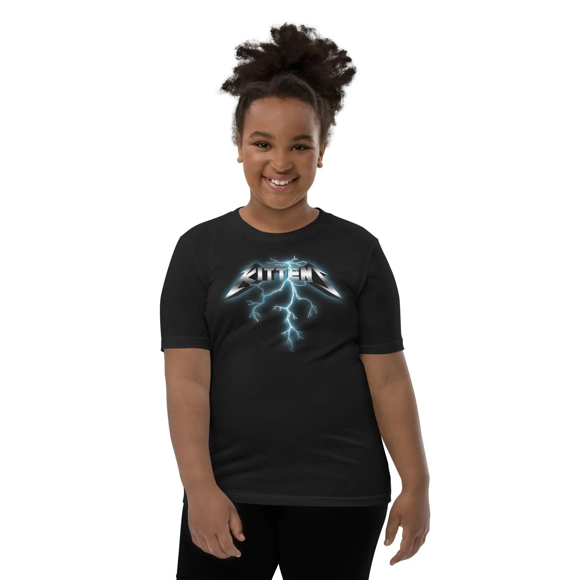 Metallikittens Youth Short Sleeve T-Shirt VAWDesigns