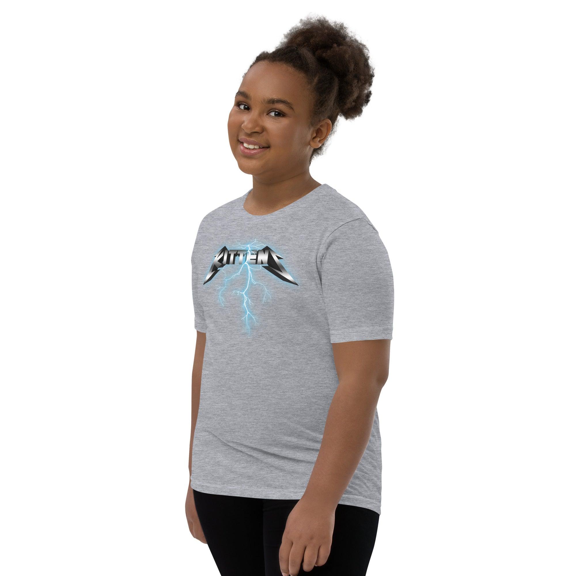 Metallikittens Youth Short Sleeve T-Shirt VAWDesigns