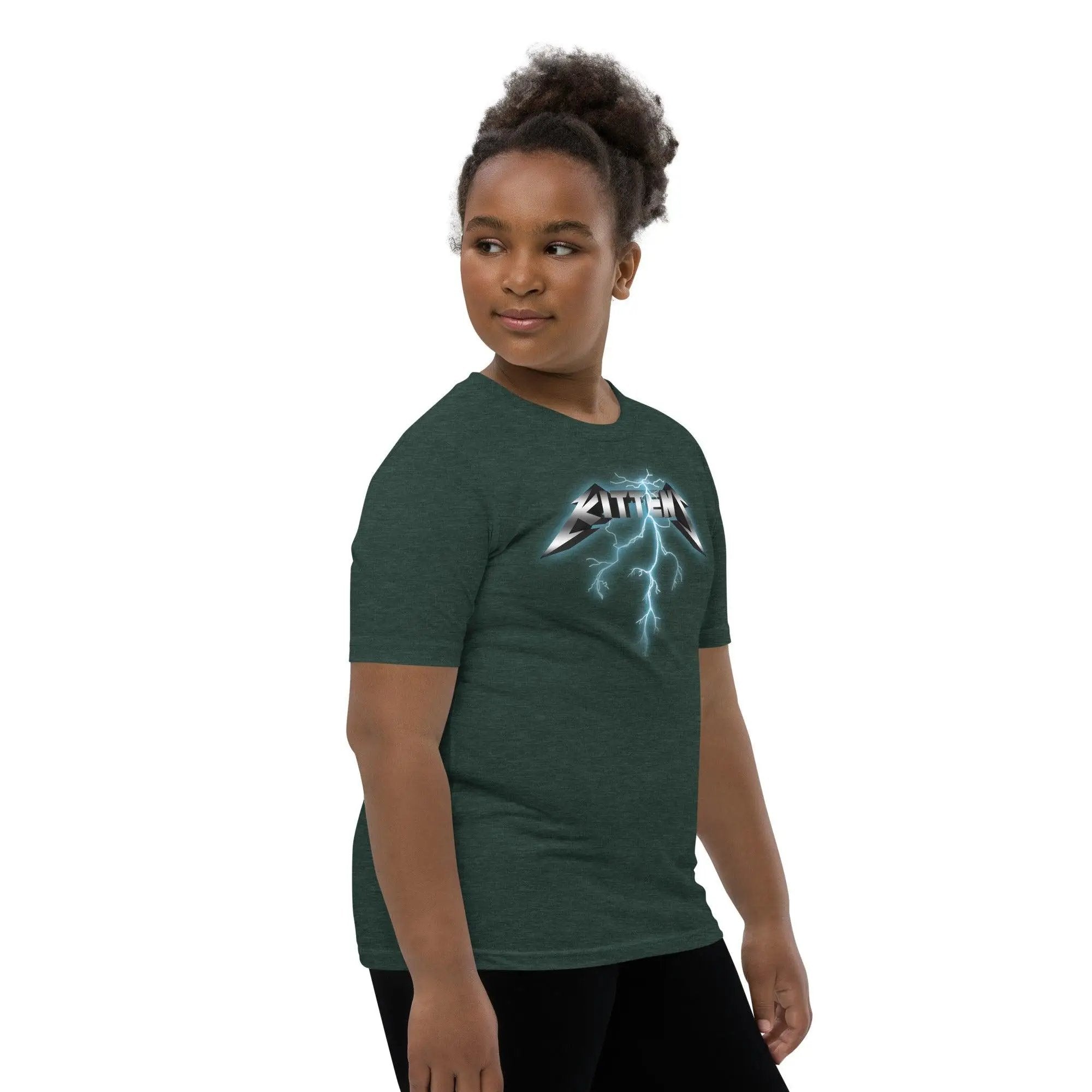 Metallikittens Youth Short Sleeve T-Shirt VAWDesigns