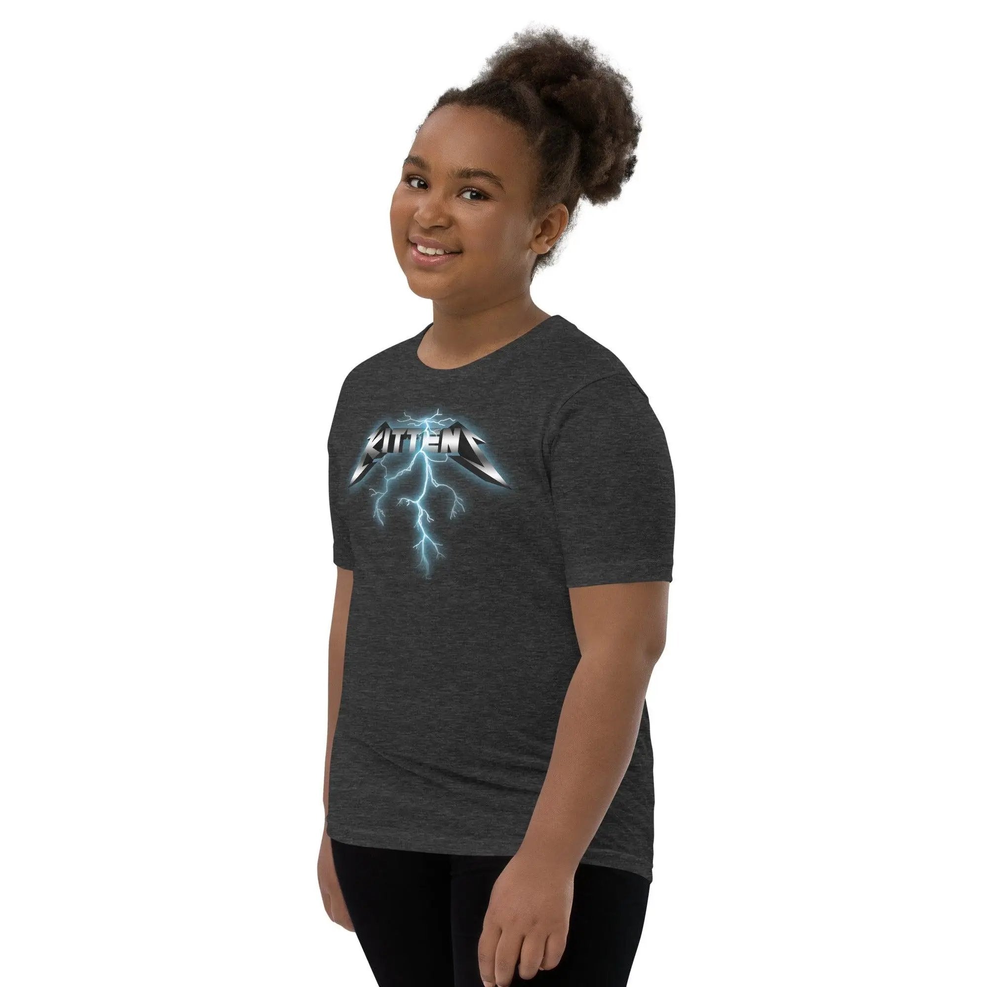 Metallikittens Youth Short Sleeve T-Shirt VAWDesigns