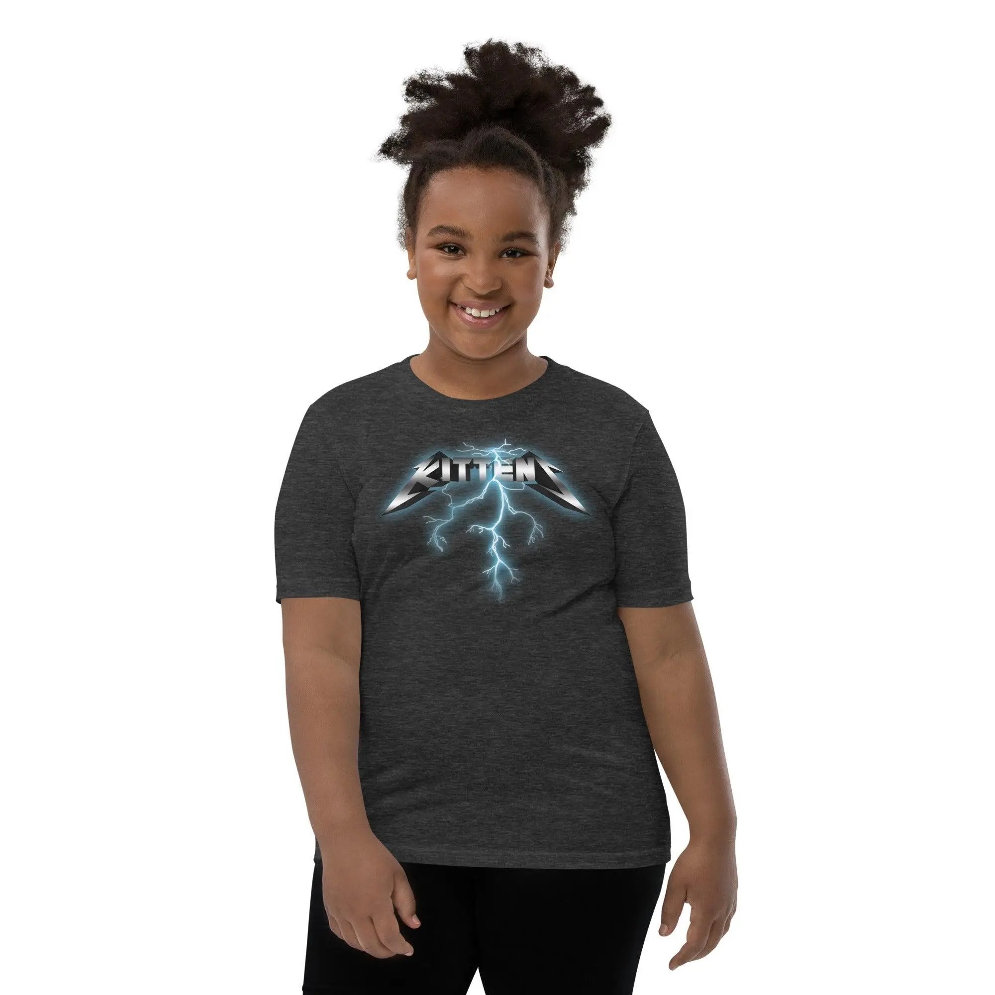Metallikittens Youth Short Sleeve T-Shirt VAWDesigns