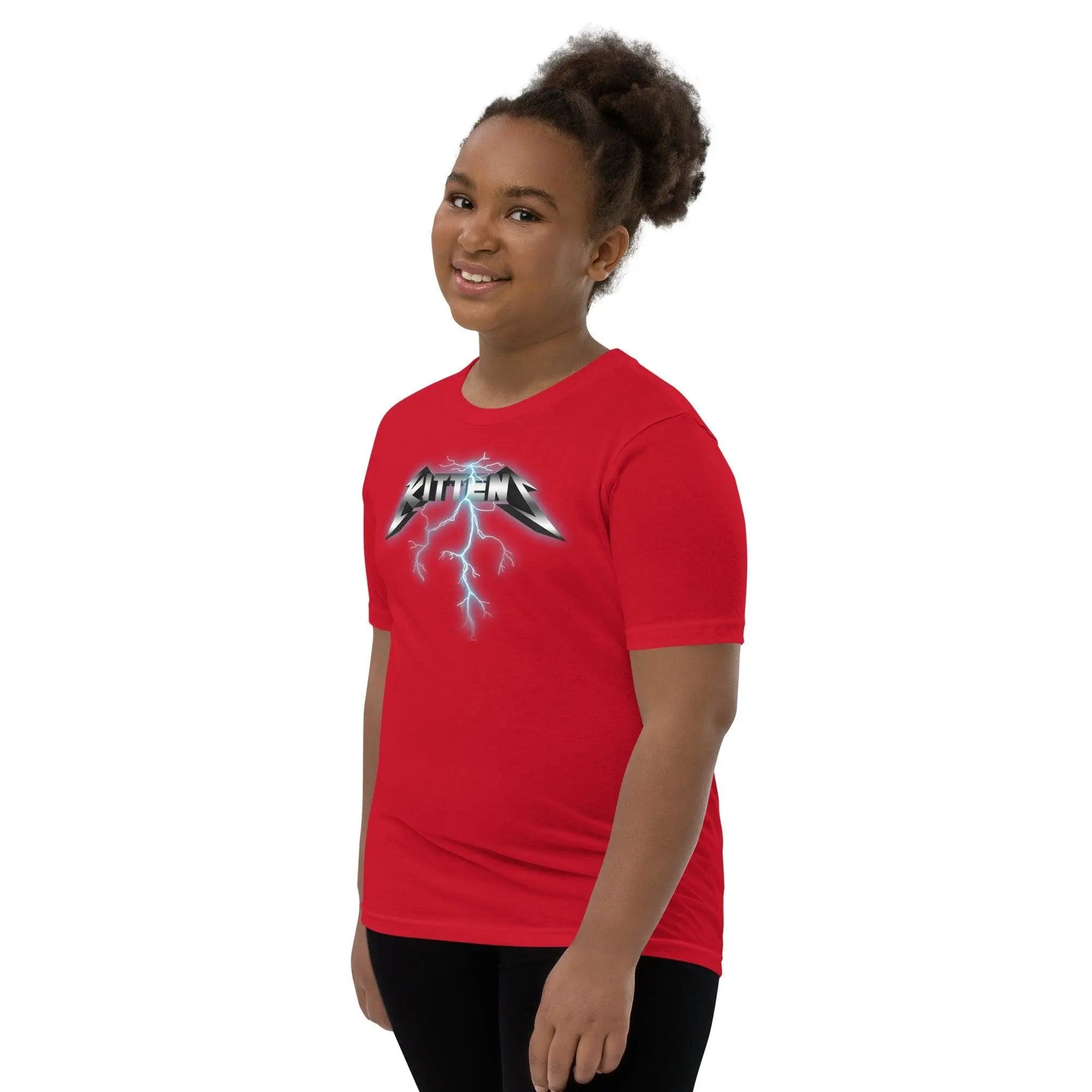 Metallikittens Youth Short Sleeve T-Shirt VAWDesigns