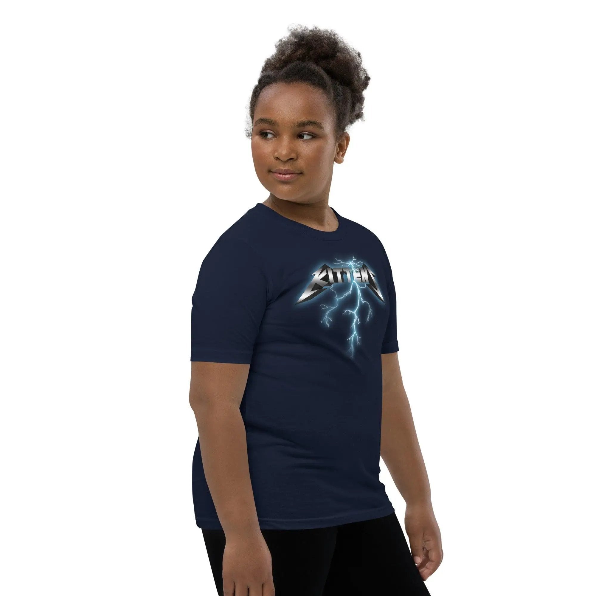 Metallikittens Youth Short Sleeve T-Shirt VAWDesigns