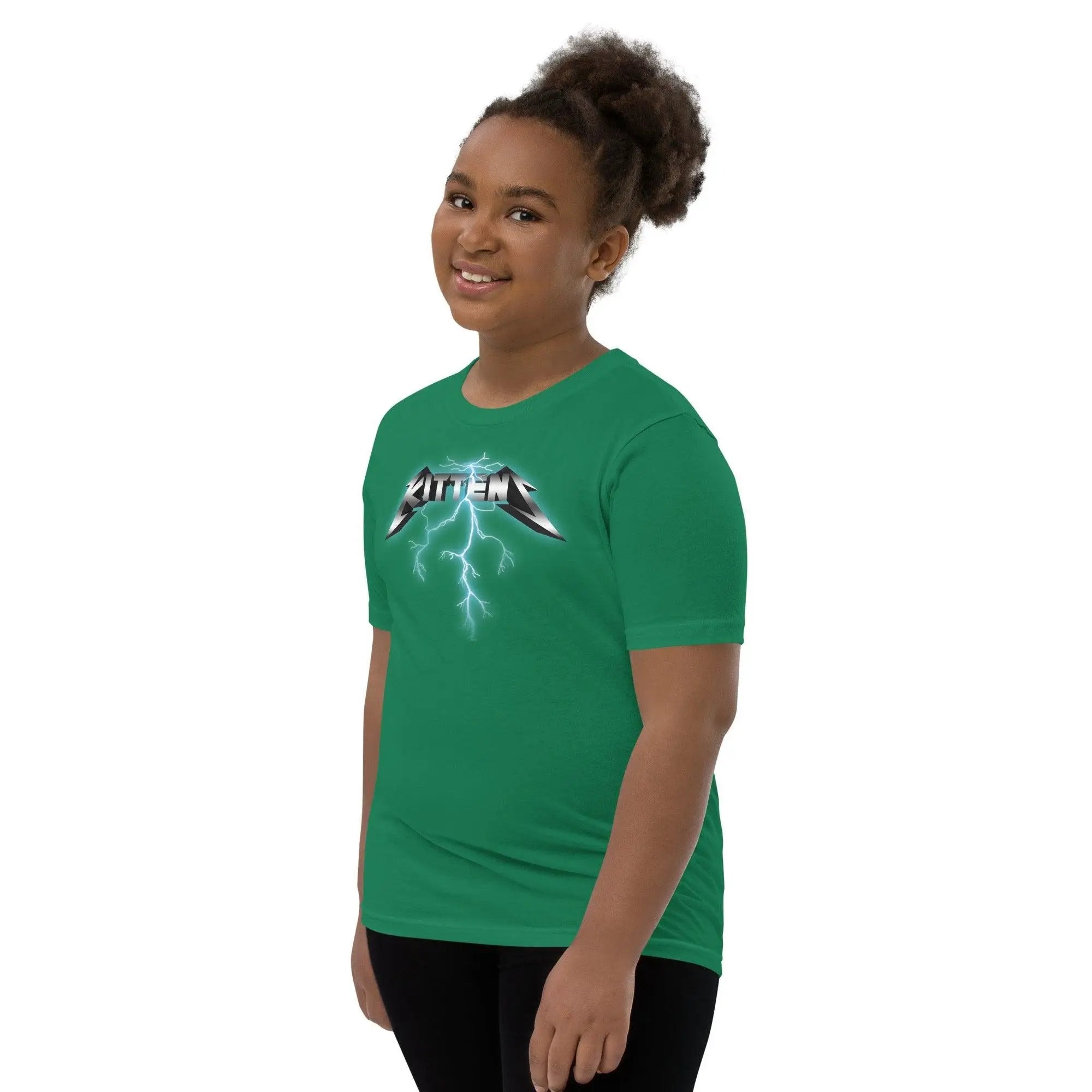 Metallikittens Youth Short Sleeve T-Shirt VAWDesigns