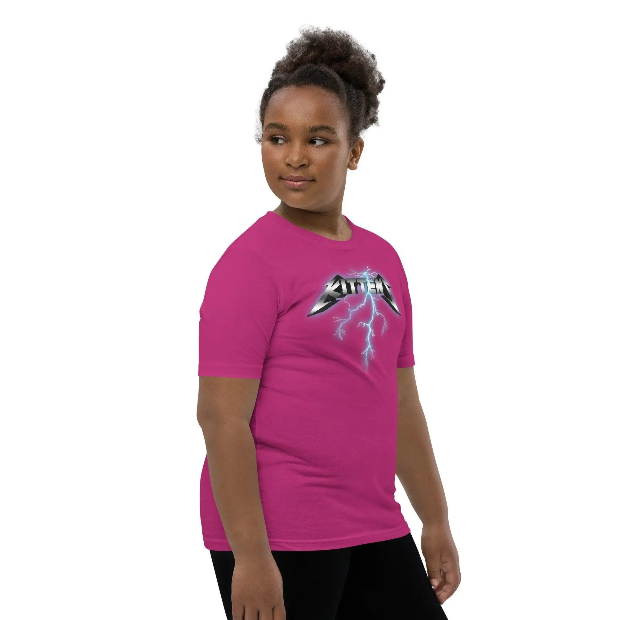Metallikittens Youth Short Sleeve T-Shirt VAWDesigns