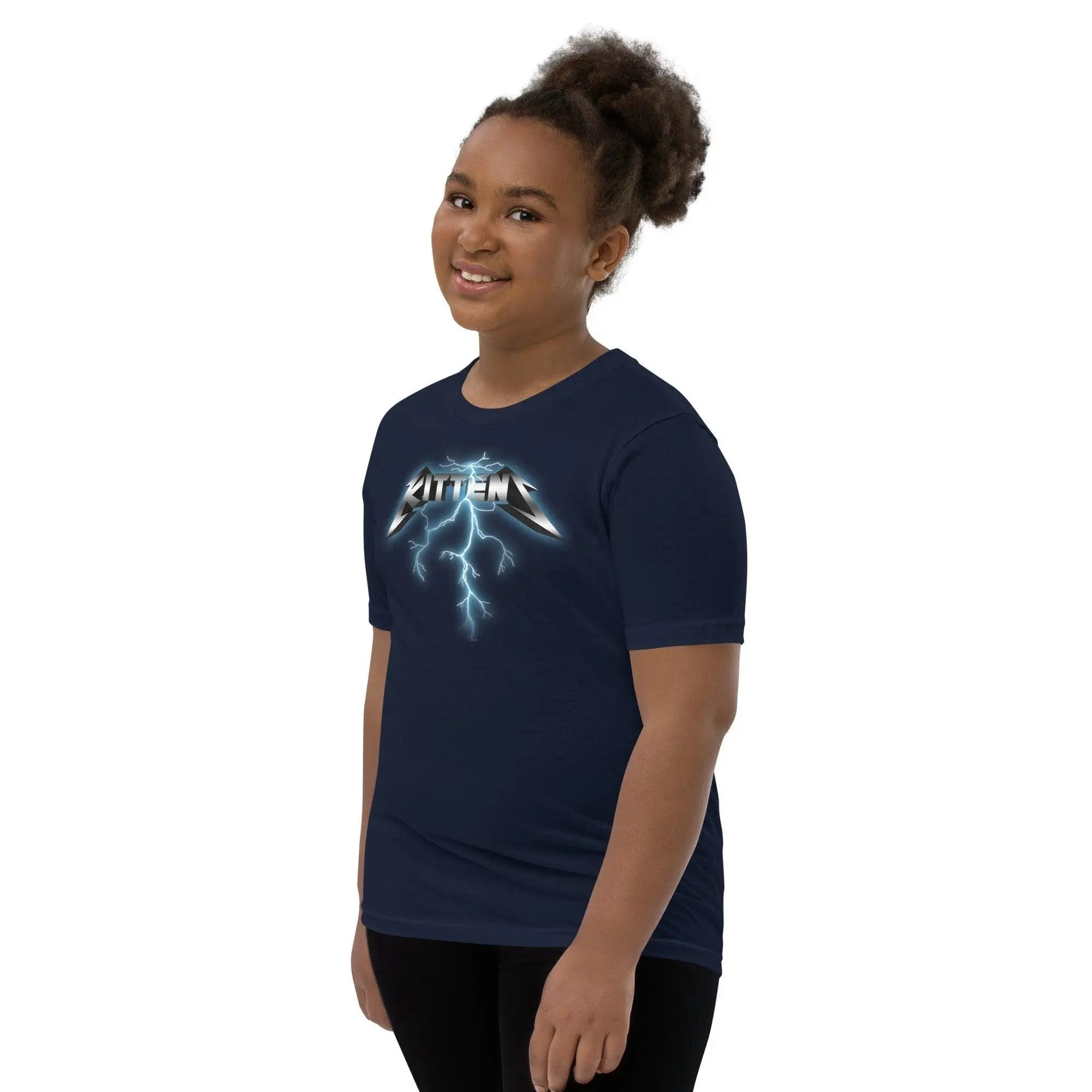 Metallikittens Youth Short Sleeve T-Shirt VAWDesigns