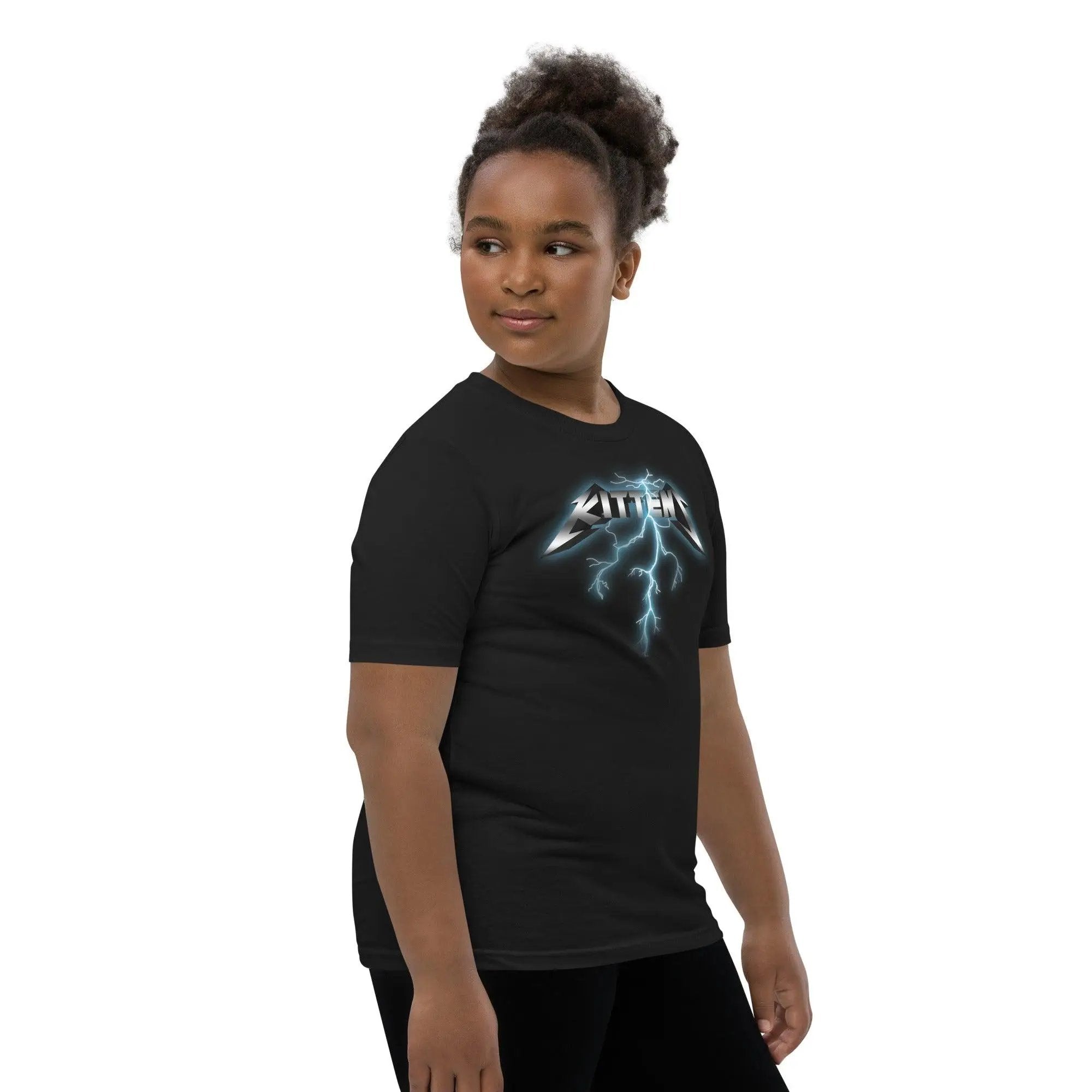 Metallikittens Youth Short Sleeve T-Shirt VAWDesigns