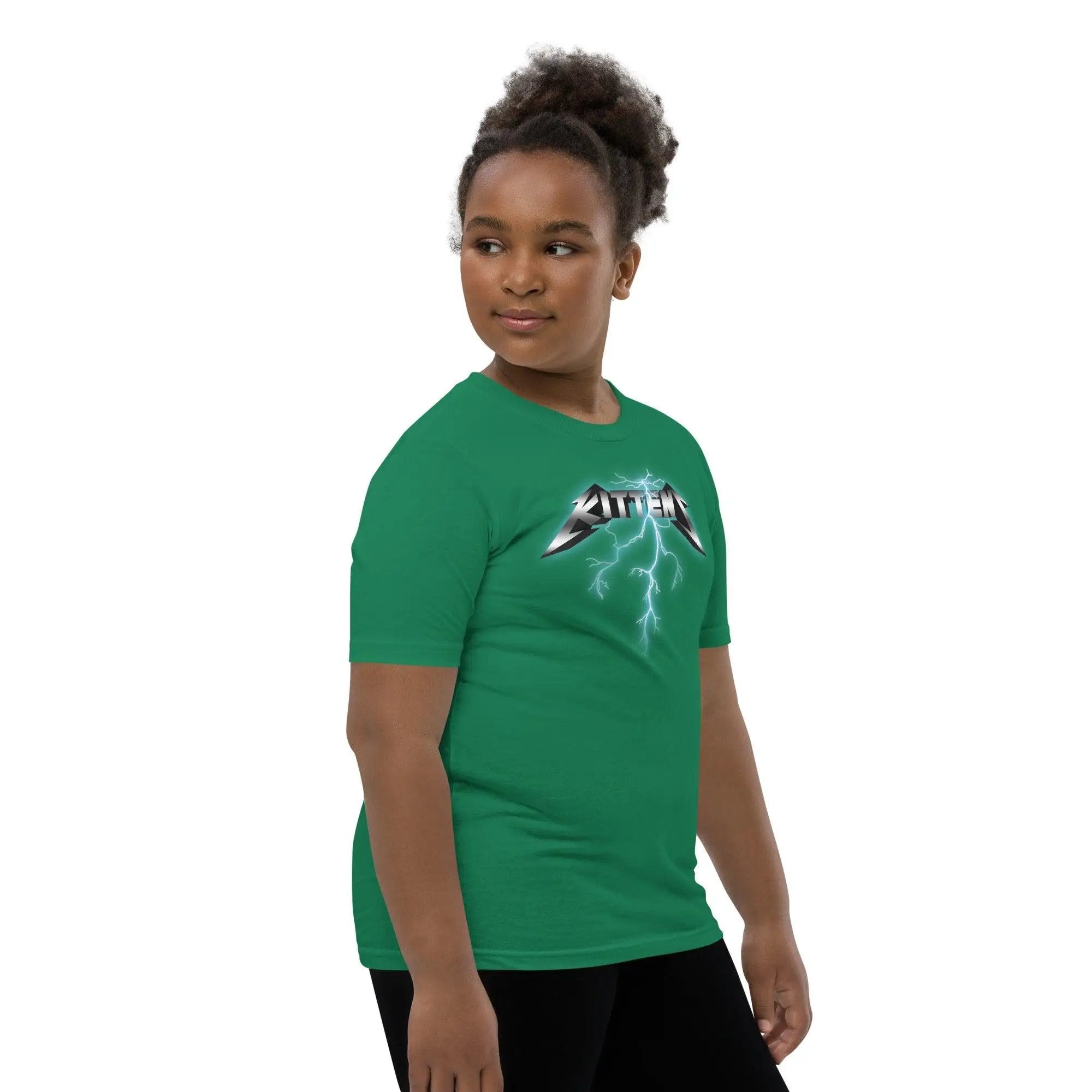 Metallikittens Youth Short Sleeve T-Shirt VAWDesigns