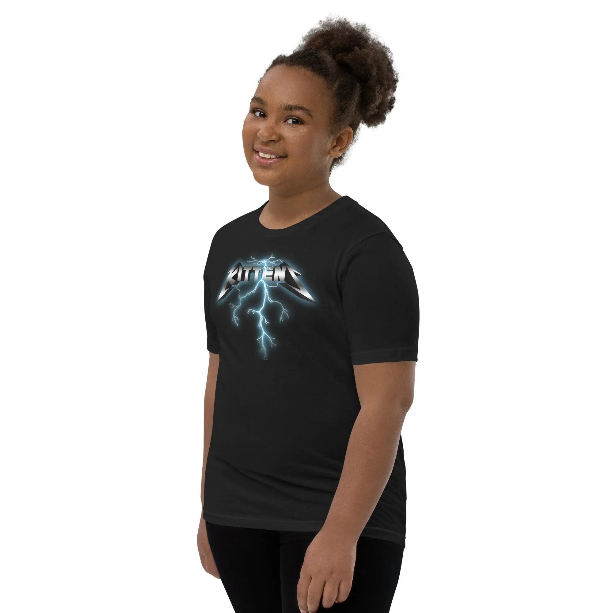 Metallikittens Youth Short Sleeve T-Shirt VAWDesigns