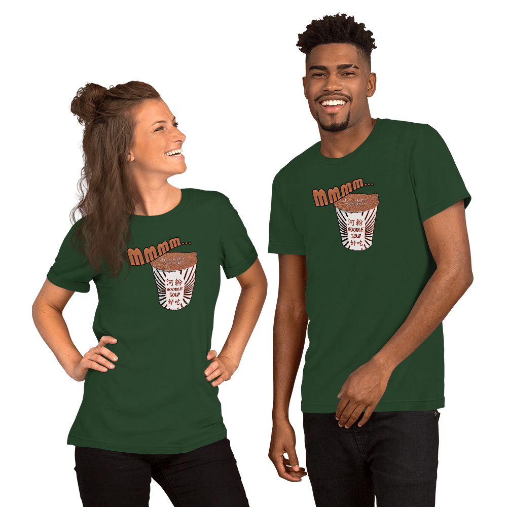 Mmmm, Noodle Soup Unisex t-shirt VAWDesigns