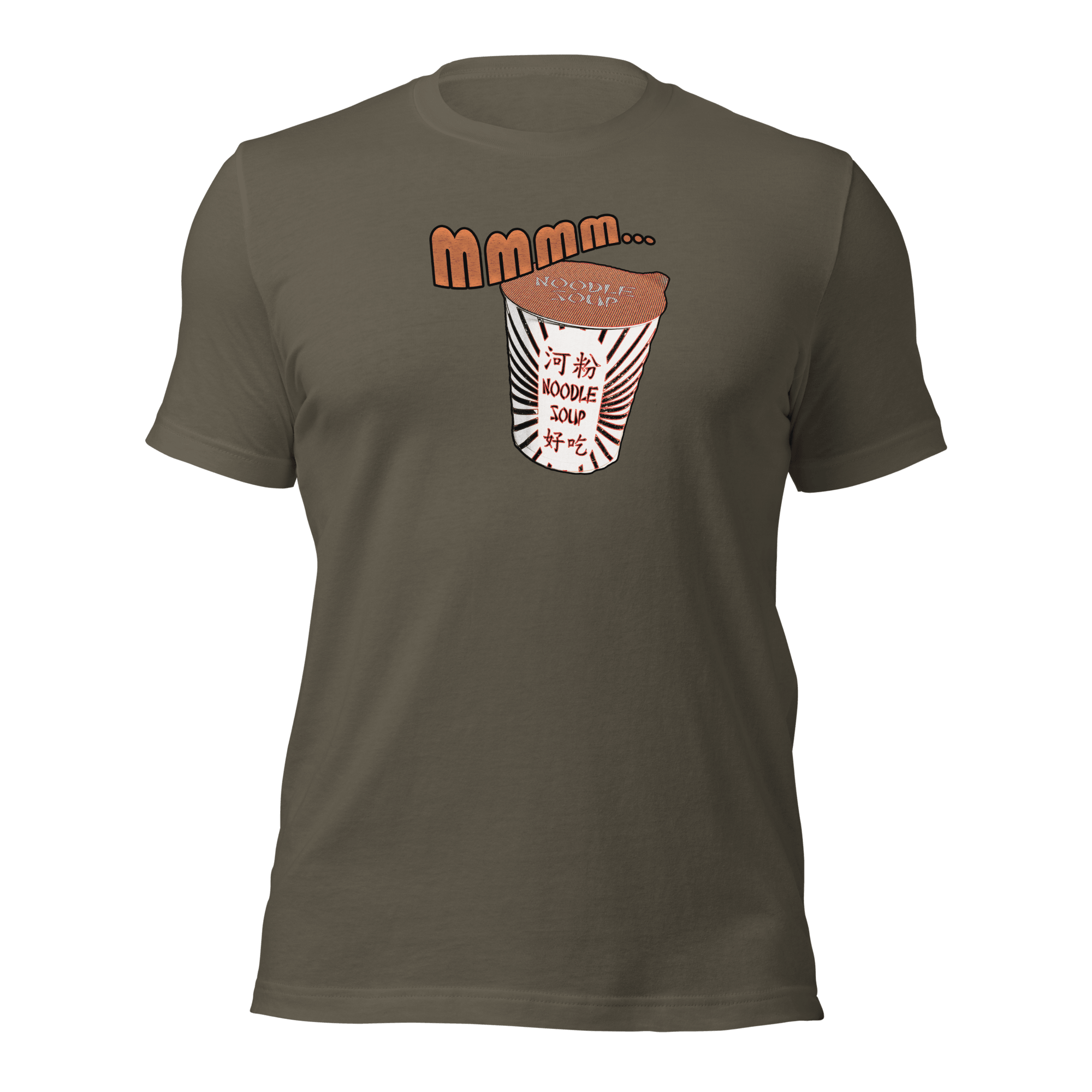 Mmmm, Noodle Soup Unisex t-shirt VAWDesigns