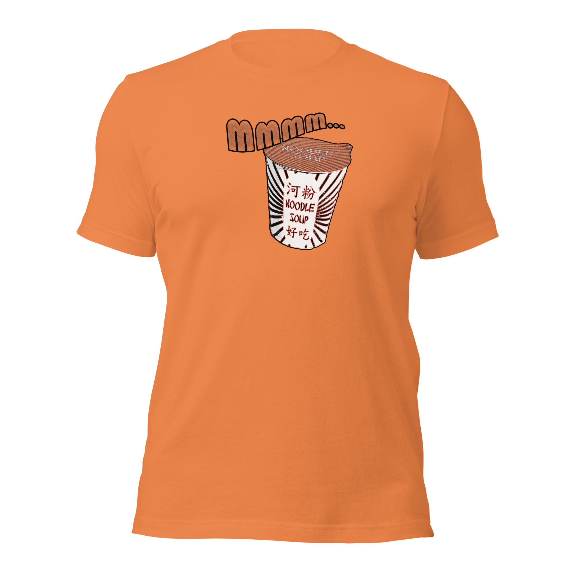 Mmmm, Noodle Soup Unisex t-shirt VAWDesigns