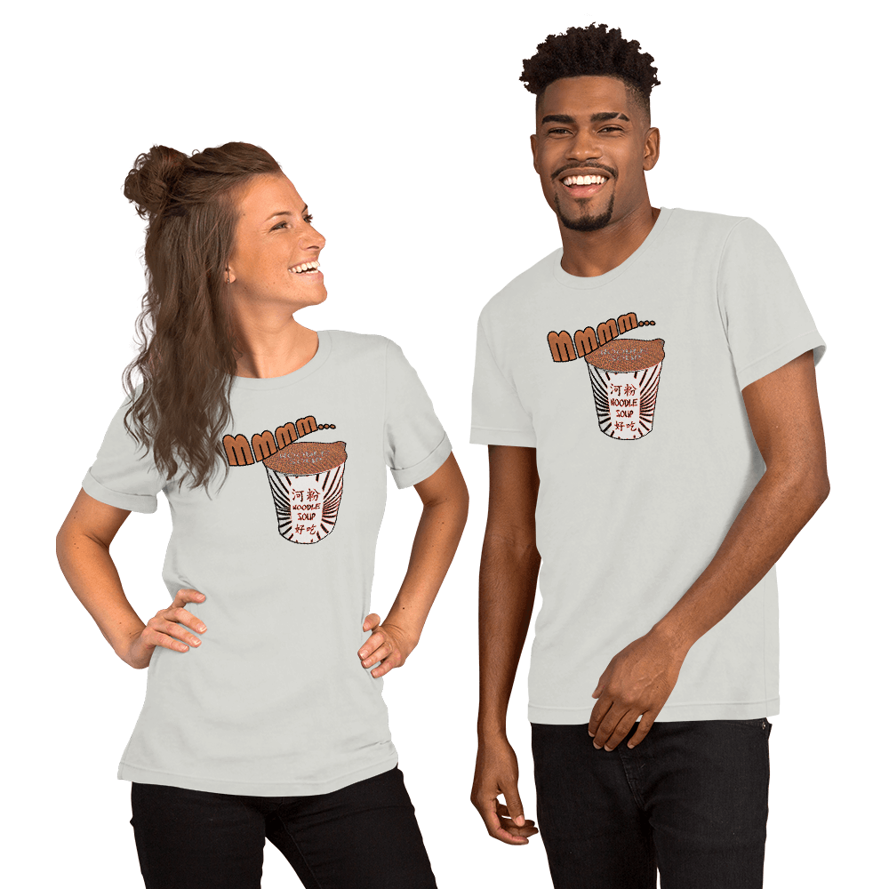 Mmmm, Noodle Soup Unisex t-shirt VAWDesigns