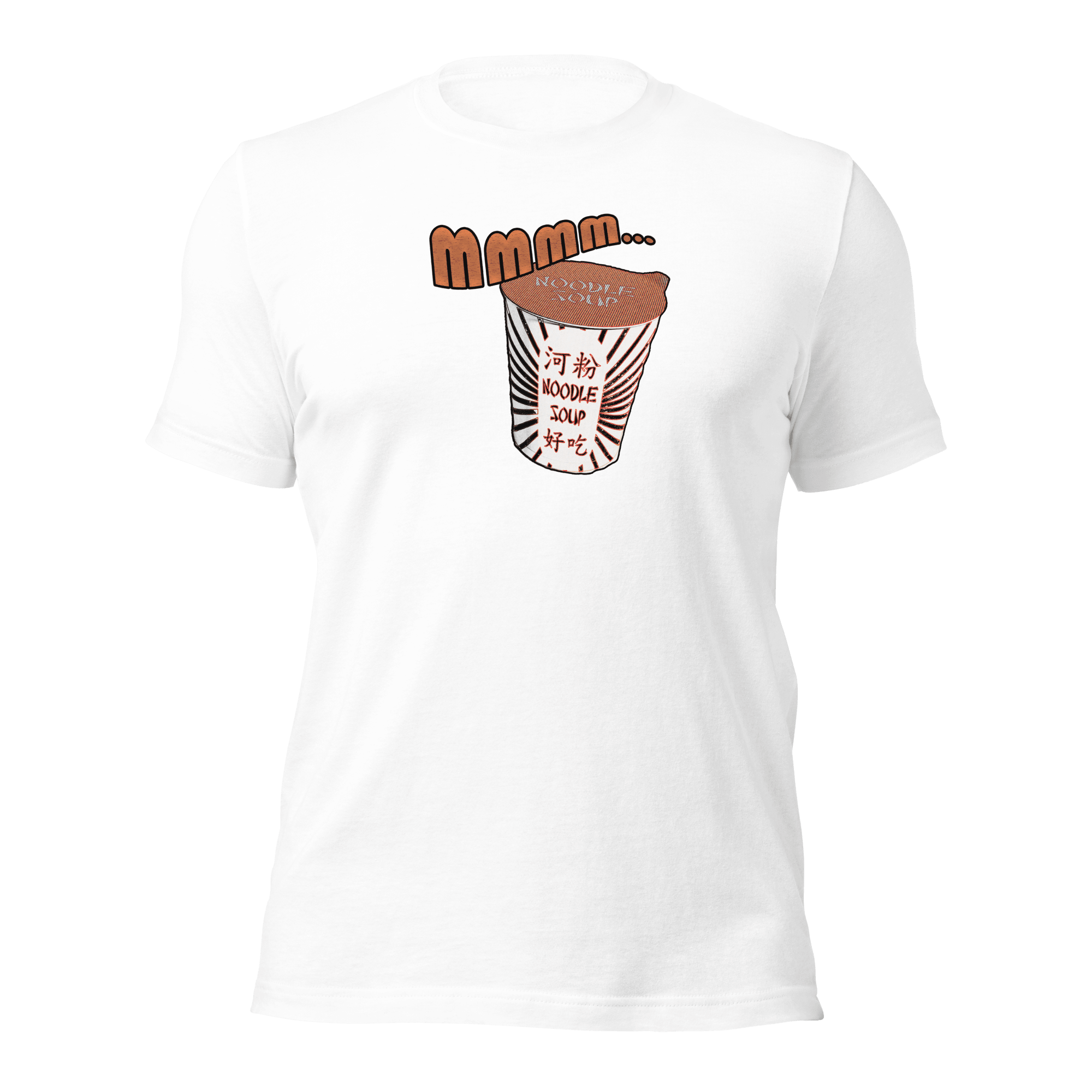 Mmmm, Noodle Soup Unisex t-shirt VAWDesigns